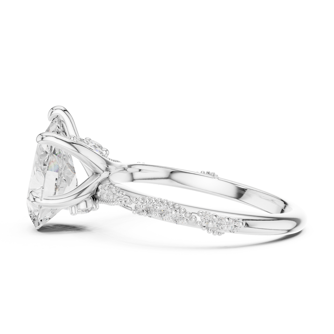 Luxury fashion Round Brilliant Cut Diamond Solitaire Pendant Necklace in Four Prong Setting curated for exclusive jewelry collections