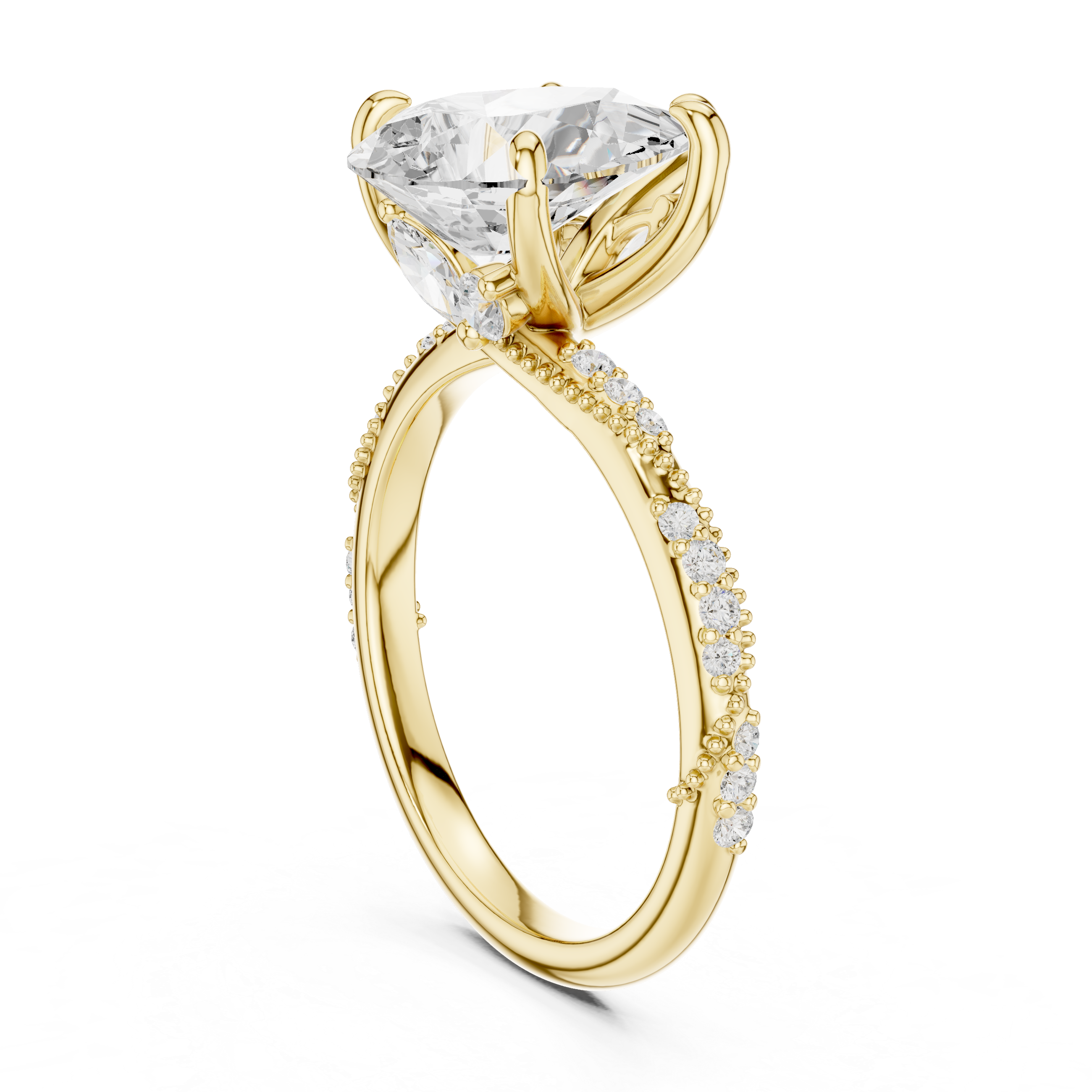 Dainty and minimal for a subtle yet royal jewelry statement