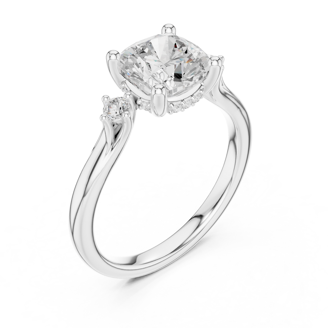 Sparkling featuring intricate diamond detail and fine finish