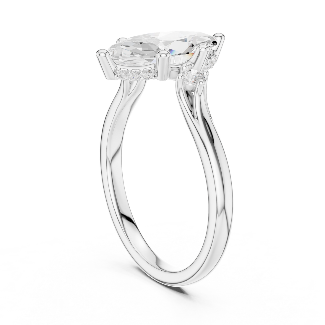 Sleek Round Brilliant Cut Diamond Solitaire Pendant Necklace perfect for both casual and formal styling