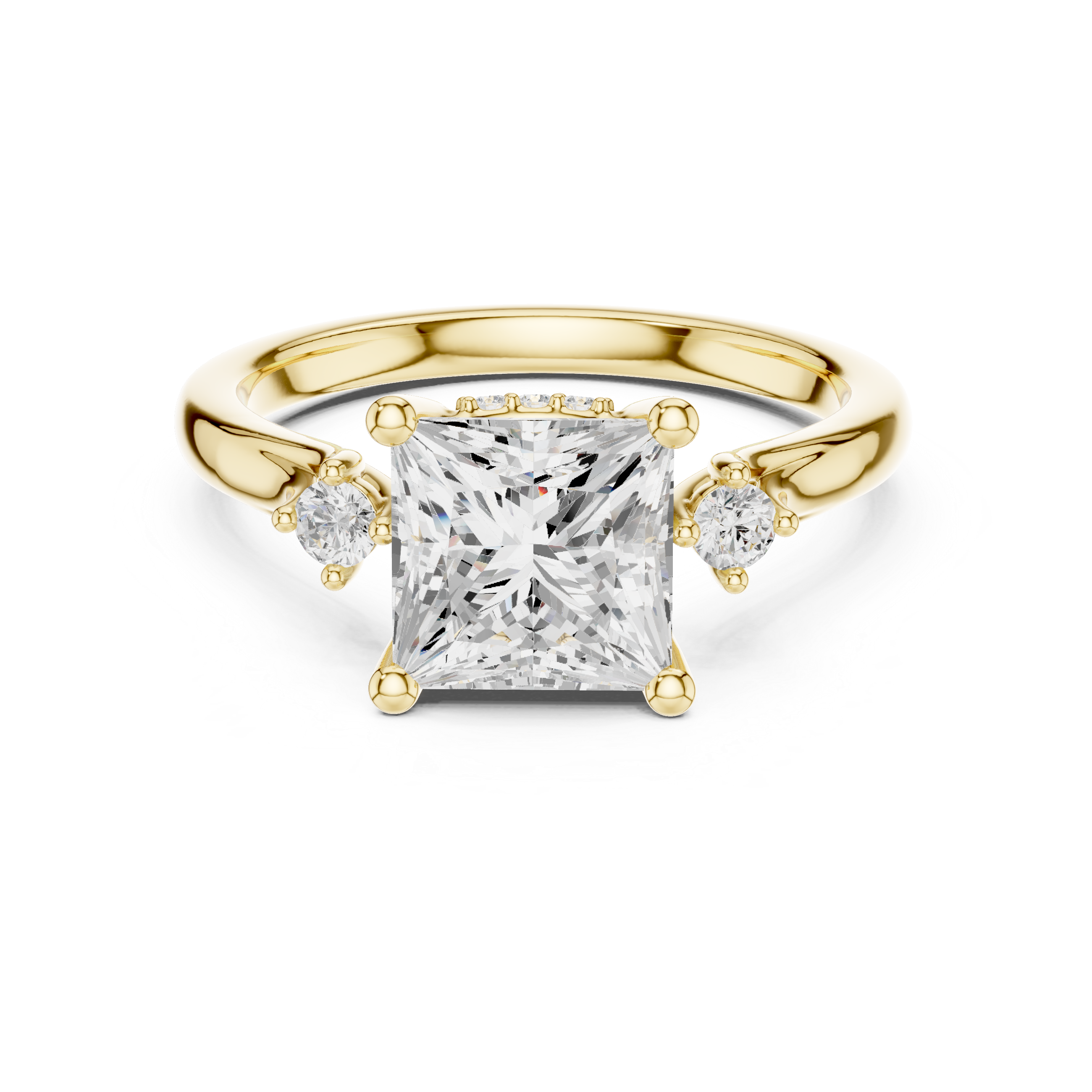 Dainty and minimal for a subtle yet royal jewelry statement