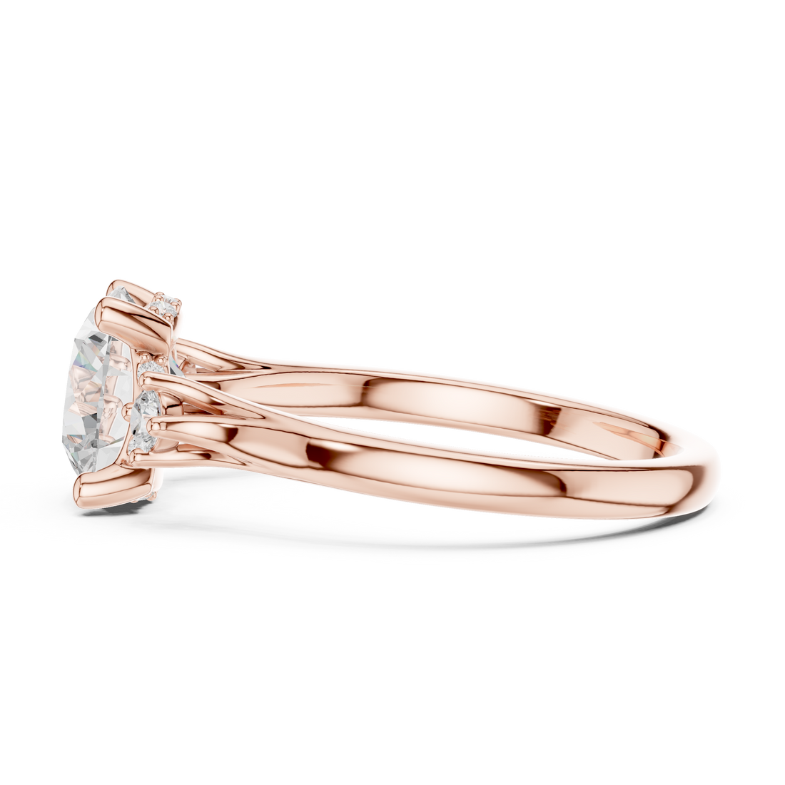Sparkling featuring intricate diamond detail and fine finish