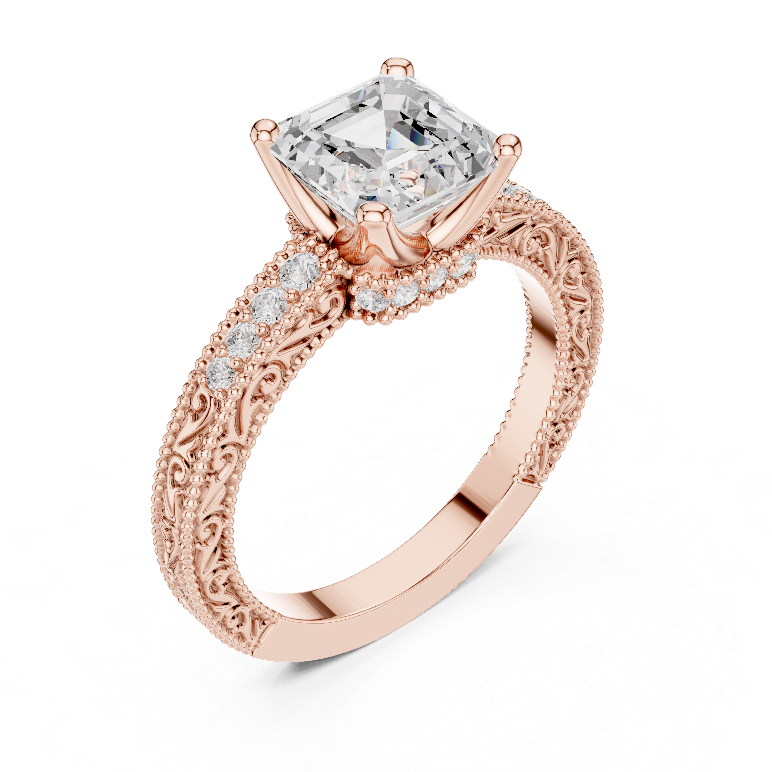 Luxury fashion Round Brilliant Cut Diamond Solitaire Pendant Necklace in Four Prong Setting curated for exclusive jewelry collections