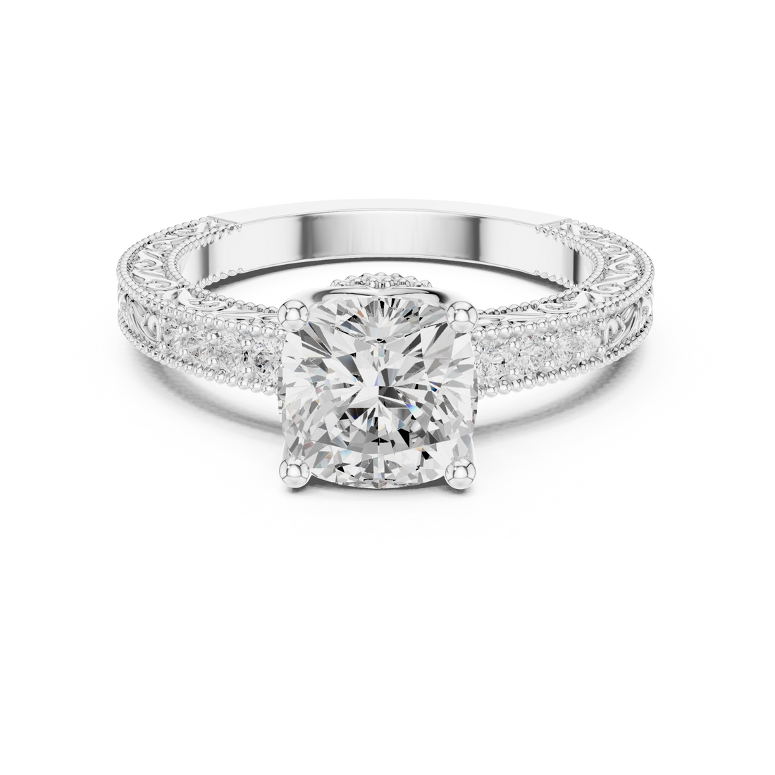Elegant Round Cut Diamond Solitaire Pendant Necklace in Four Prong Setting handcrafted jewelry for a sophisticated luxury look