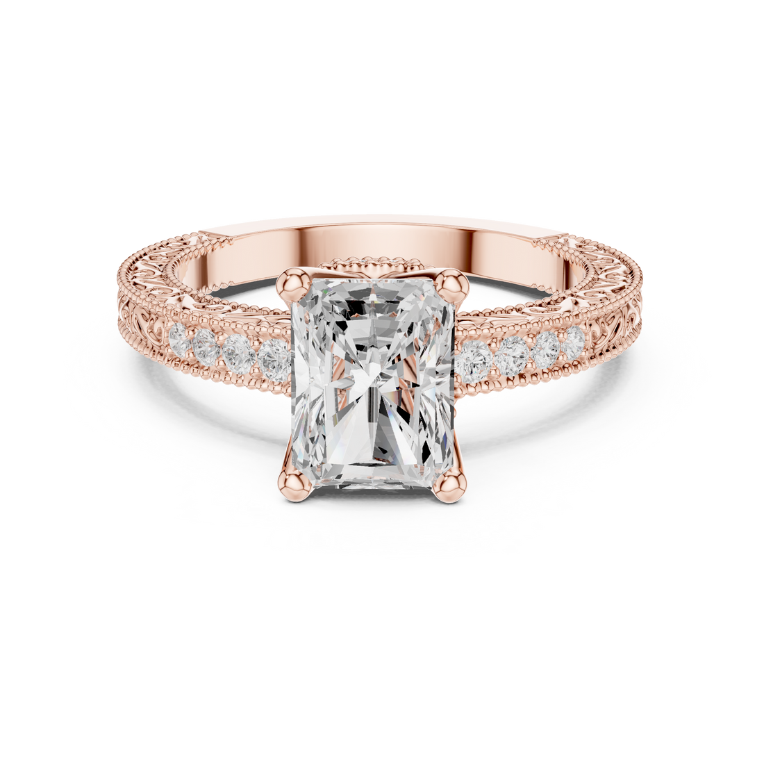 Luxury fashion Round Brilliant Cut Diamond Solitaire Pendant Necklace in Four Prong Setting curated for exclusive jewelry collections