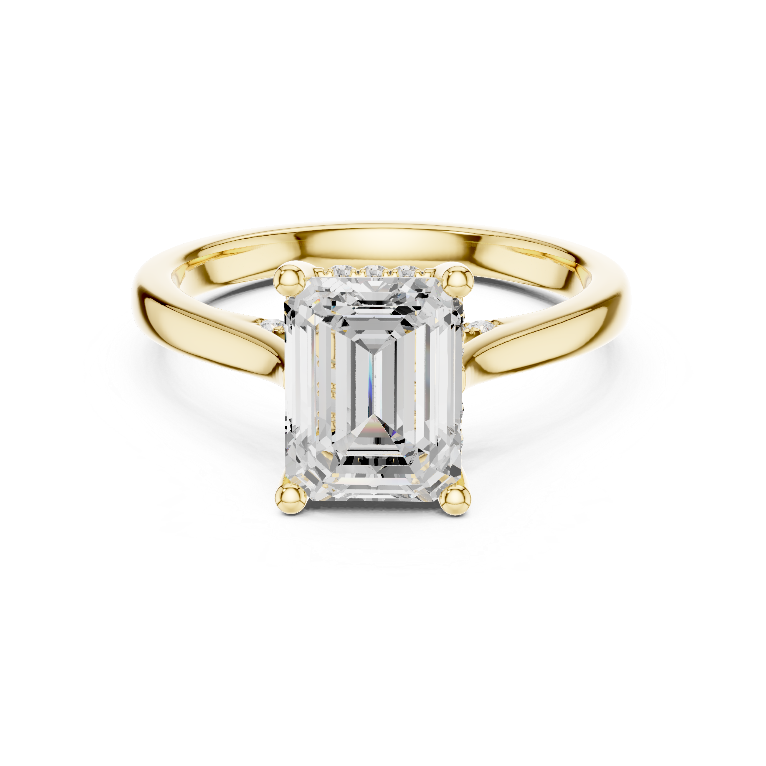 Sparkling featuring intricate diamond detail and fine finish