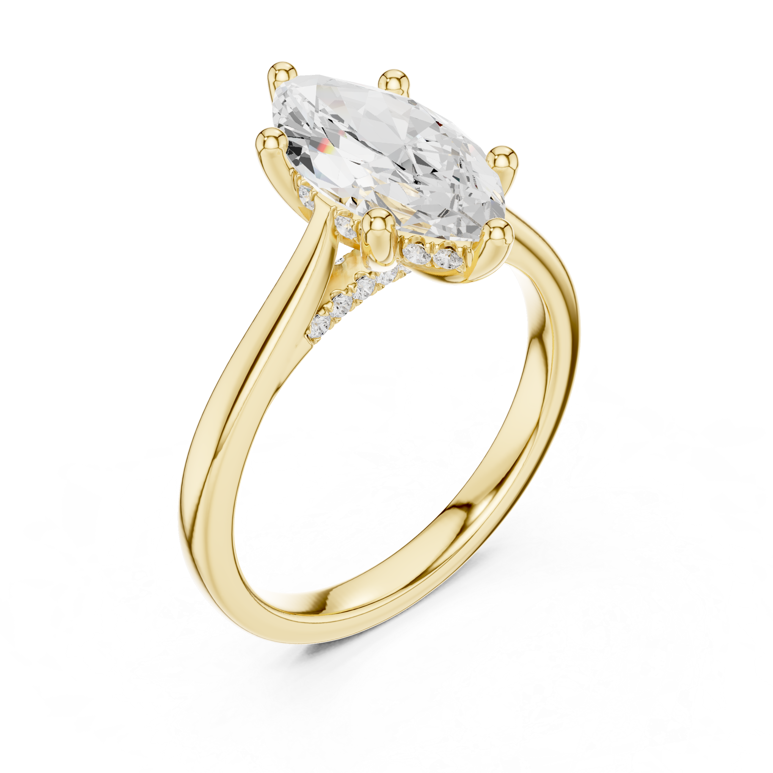 Stunning with premium high-quality finish and brilliant sparkling diamonds