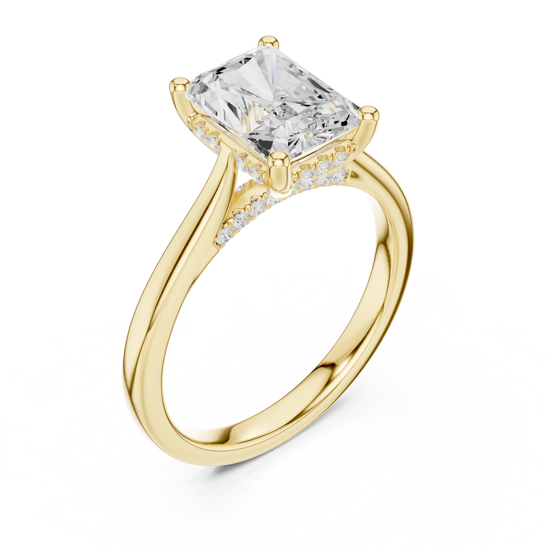 Sparkling featuring intricate diamond detail and fine finish
