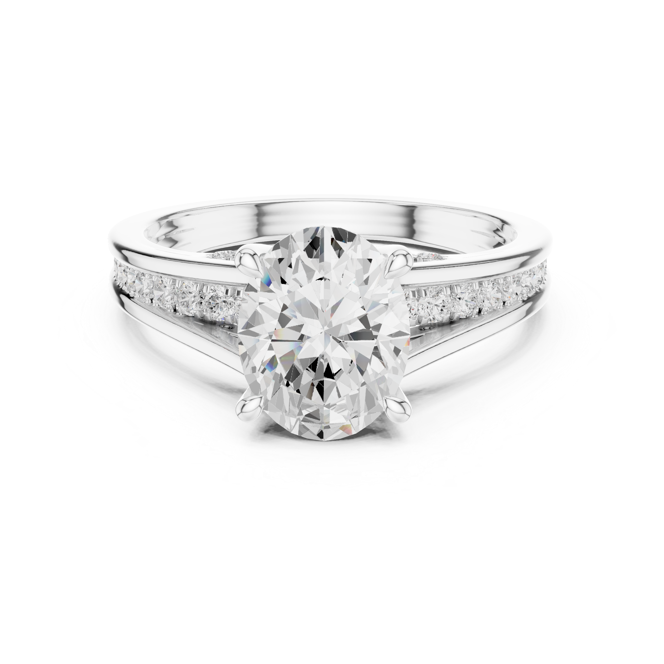 Sparkling featuring intricate diamond detail and fine finish
