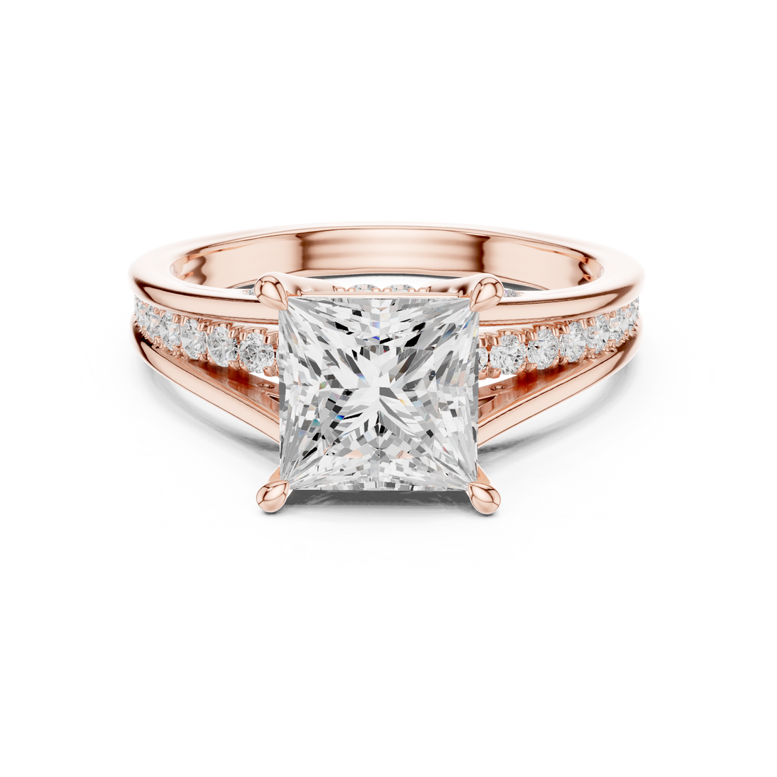 Sparkling featuring intricate diamond detail and fine finish
