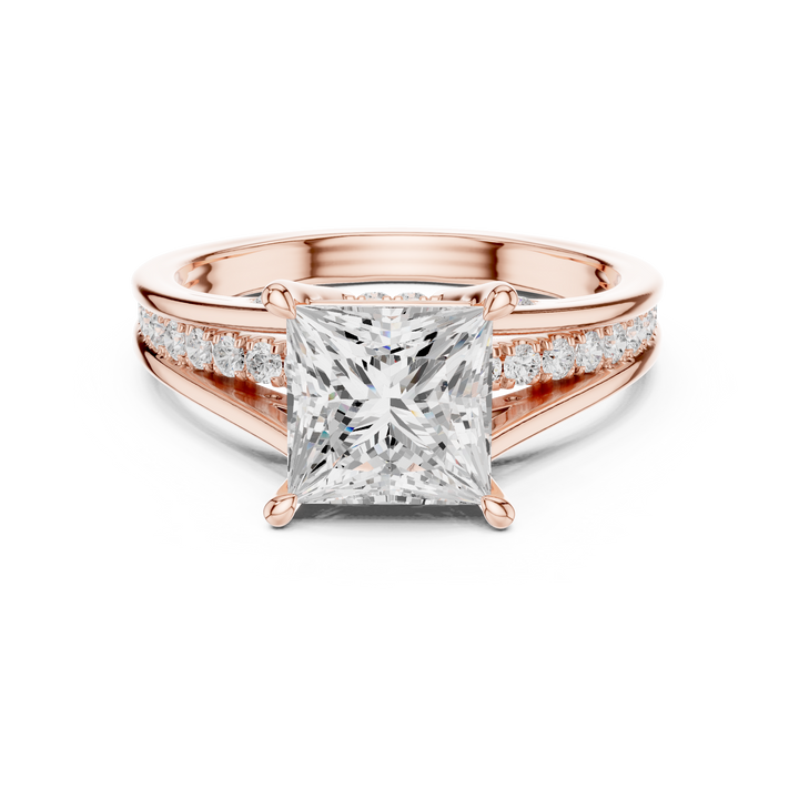 Sparkling featuring intricate diamond detail and fine finish