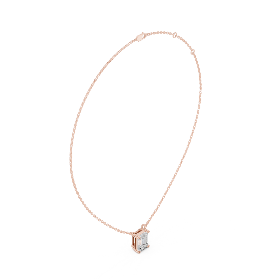 Sparkling Drop Diamond Necklace for luxury look