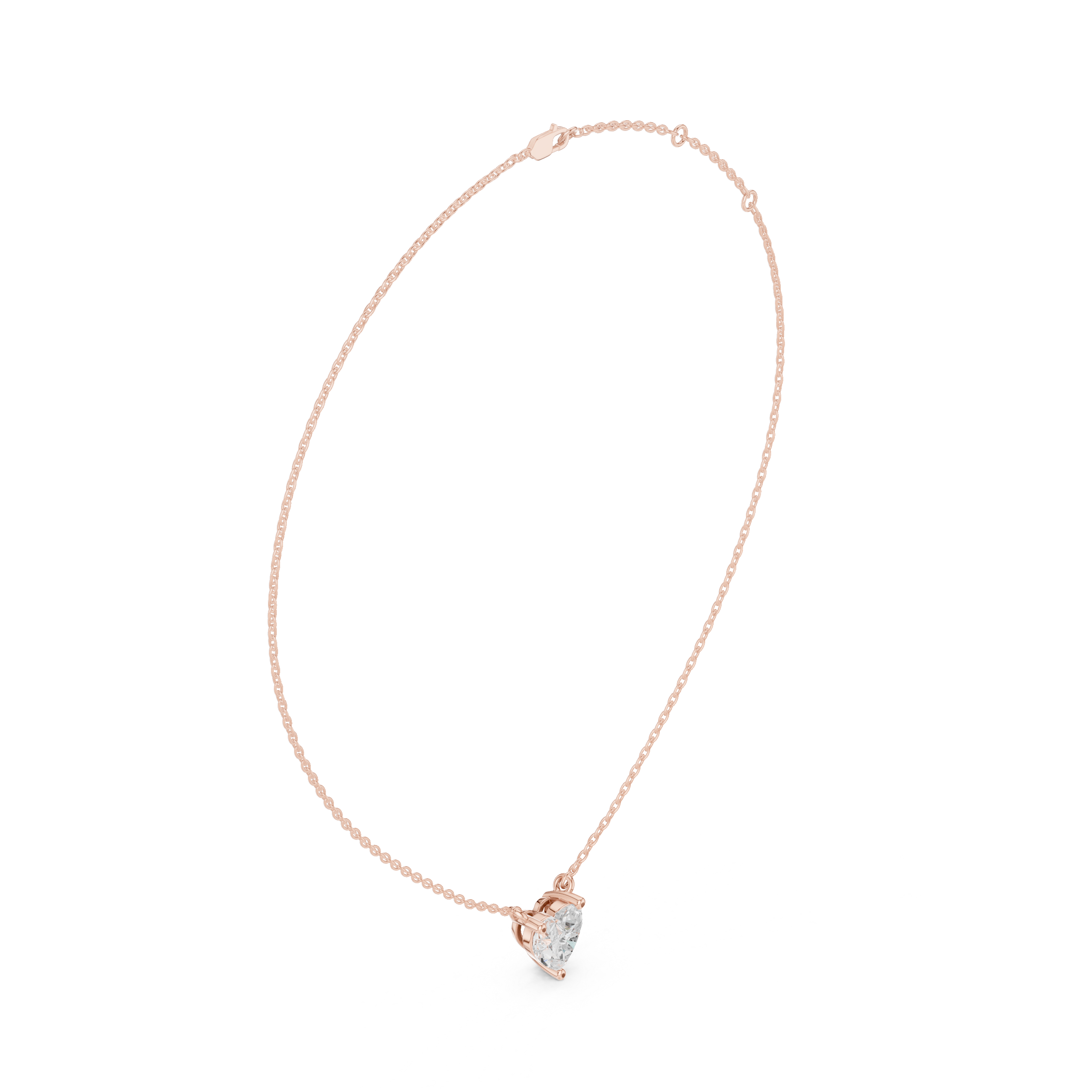Sparkling Drop Diamond Necklace for luxury look
