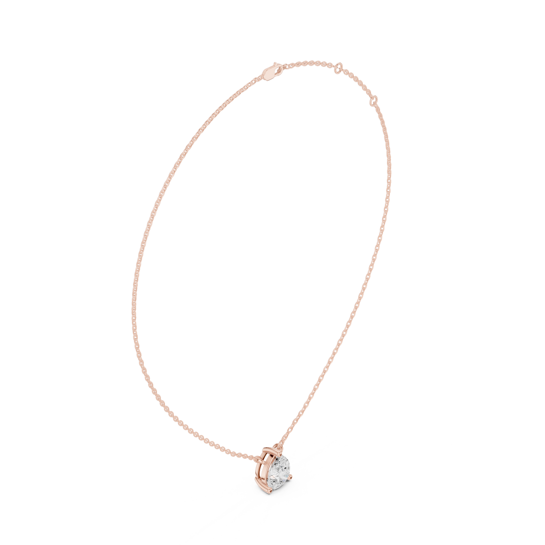 Sparkling Drop Diamond Necklace for luxury look
