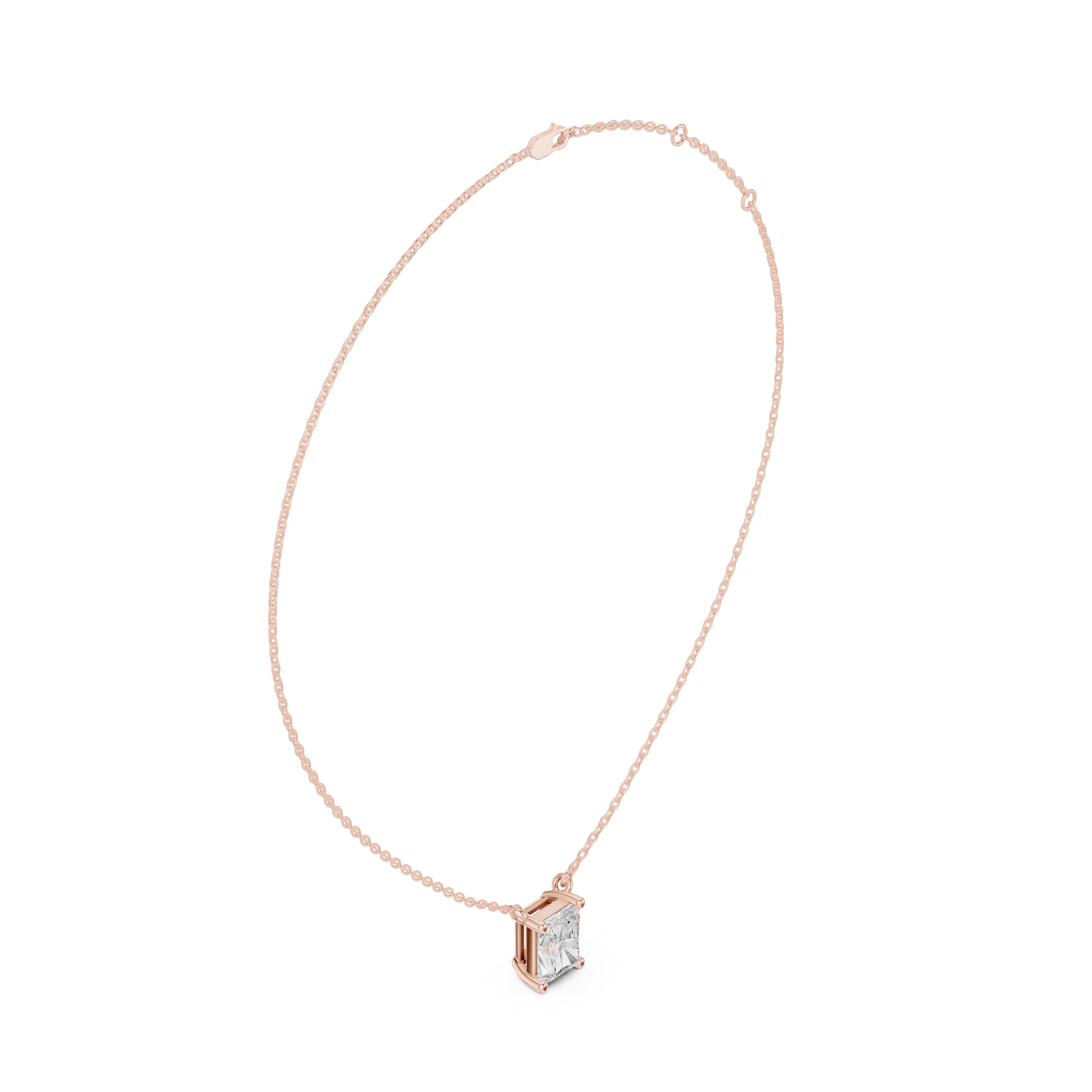 Sparkling Drop Diamond Necklace for luxury look