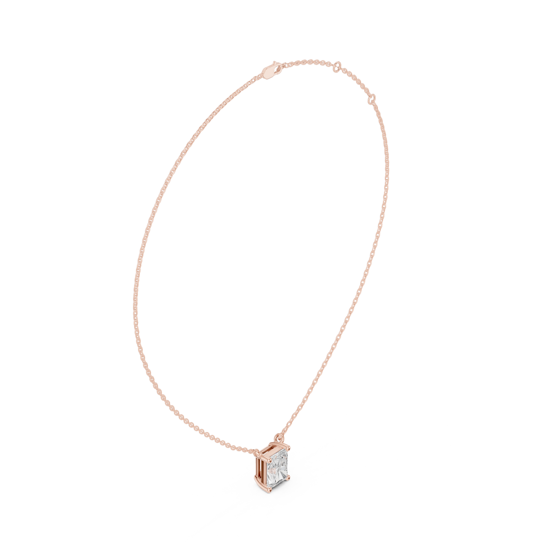 Sparkling Drop Diamond Necklace for luxury look