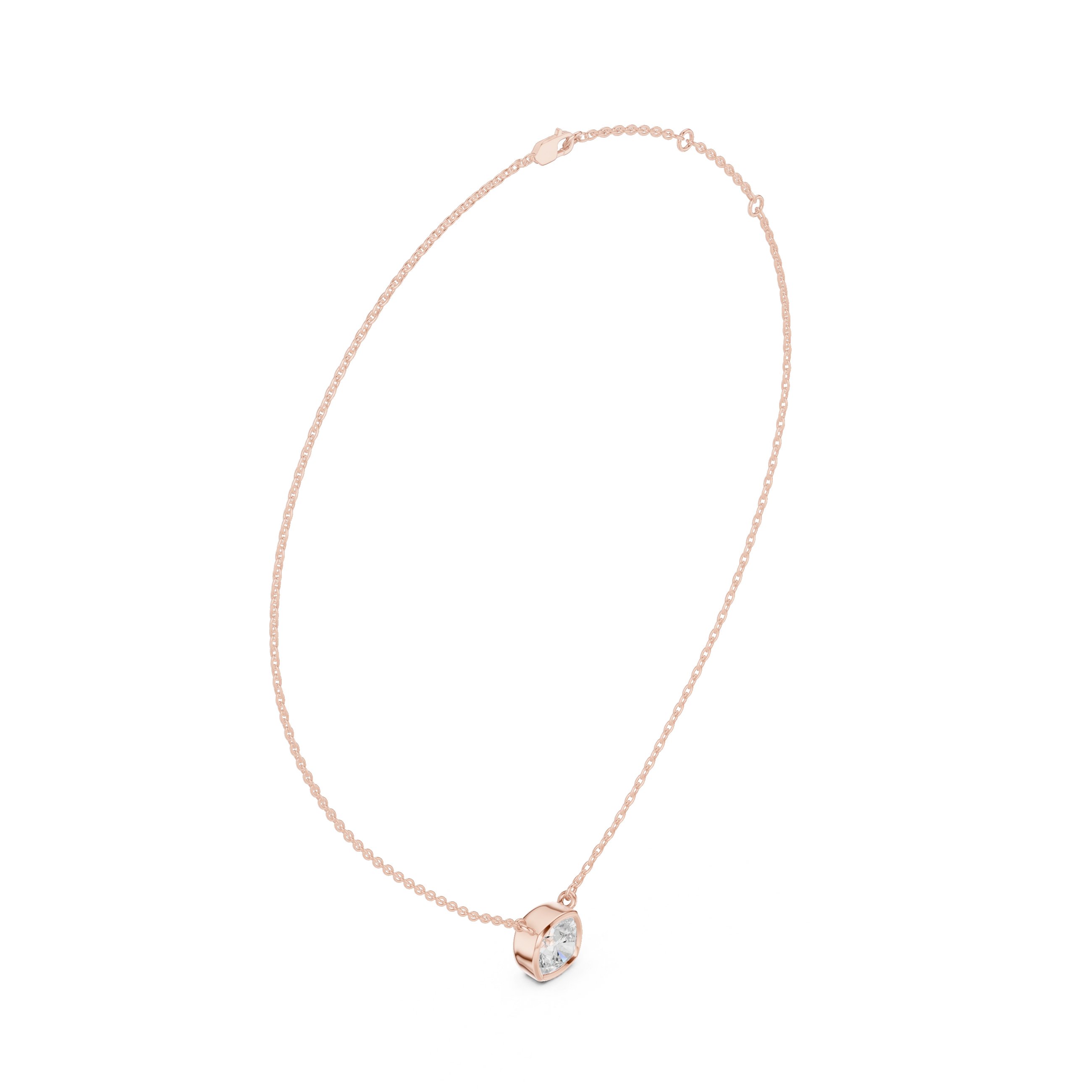 Sparkling Drop Diamond Necklace for luxury look