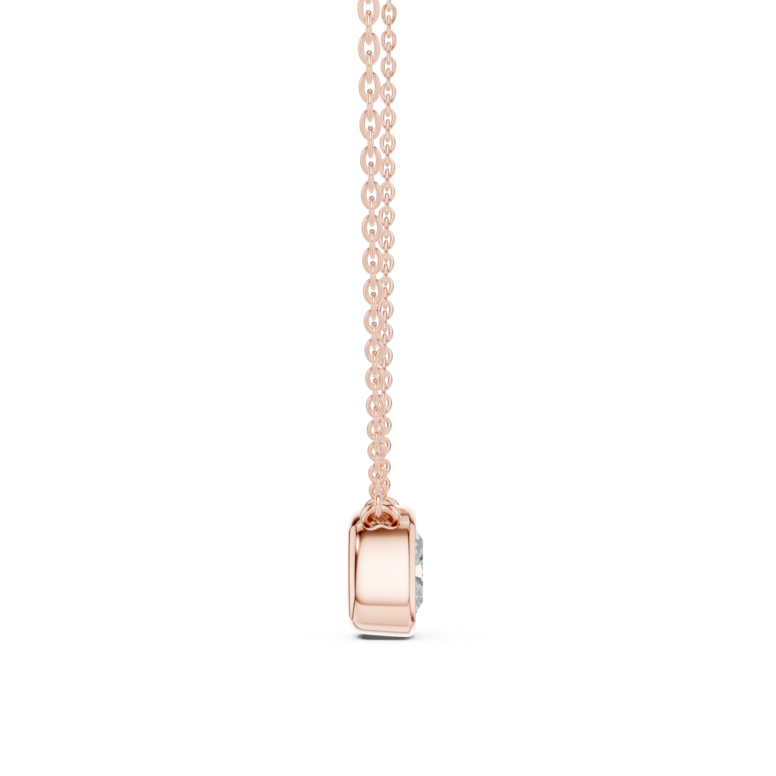 Sparkling CZ Diamond Necklace with high shine