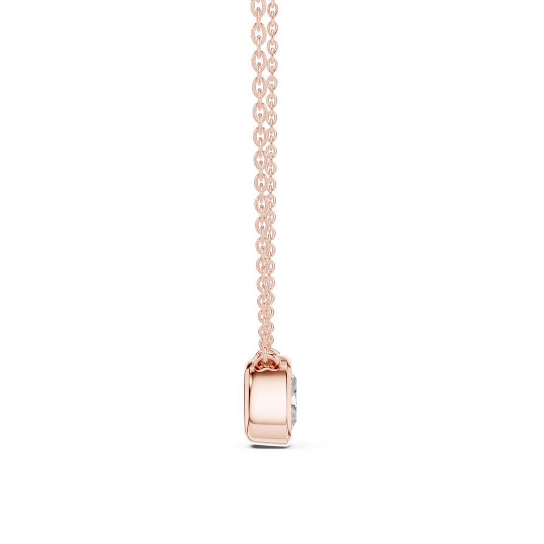 Sparkling CZ Diamond Necklace with high shine