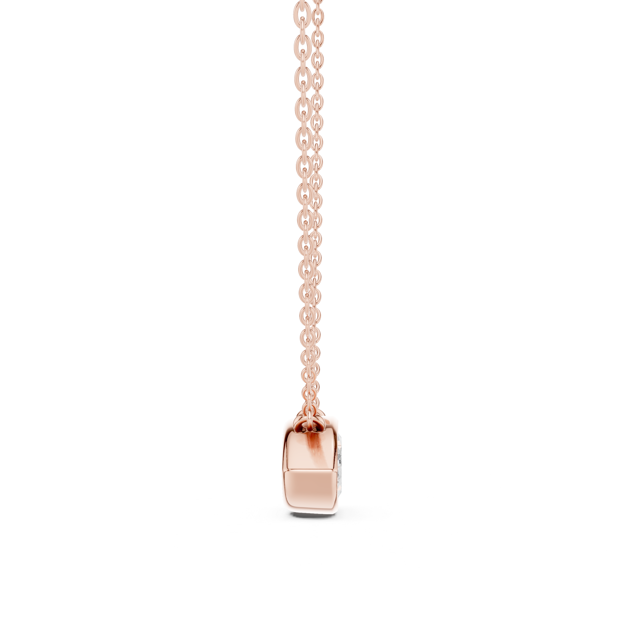 Sparkling CZ Diamond Necklace with high shine