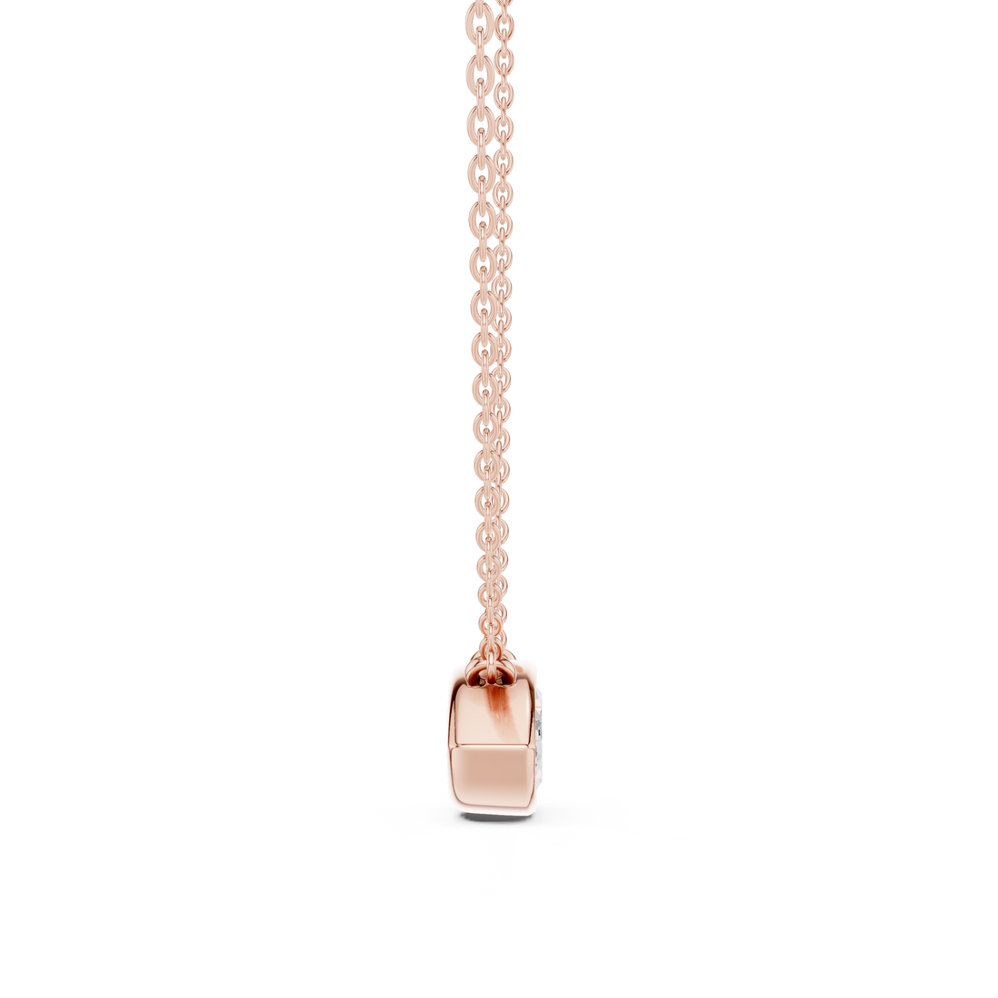 Sparkling CZ Diamond Necklace with high shine