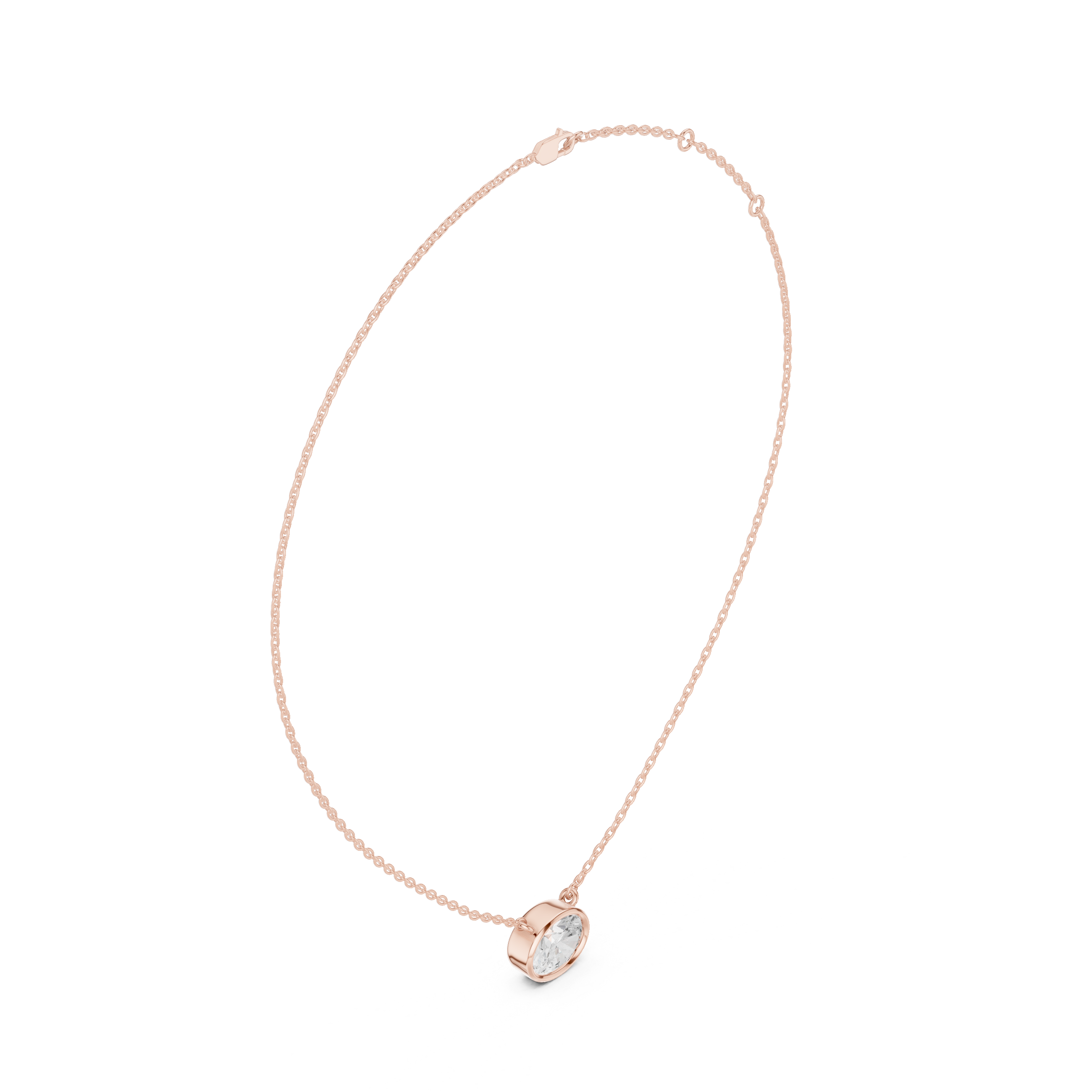 Sparkling Drop Diamond Necklace for luxury look