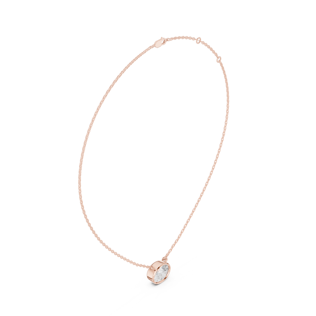 Sparkling Drop Diamond Necklace for luxury look