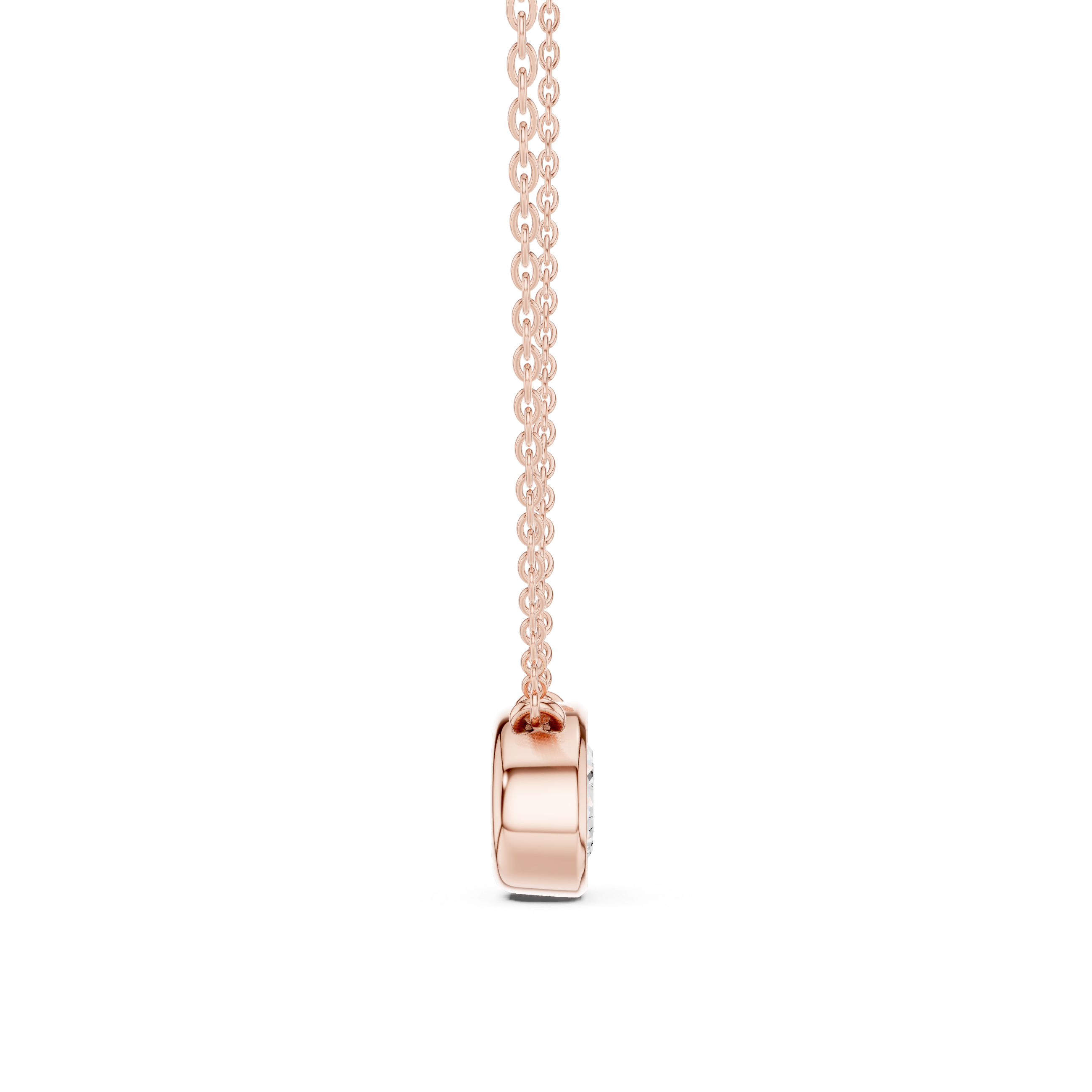 Sparkling CZ Diamond Necklace with high shine