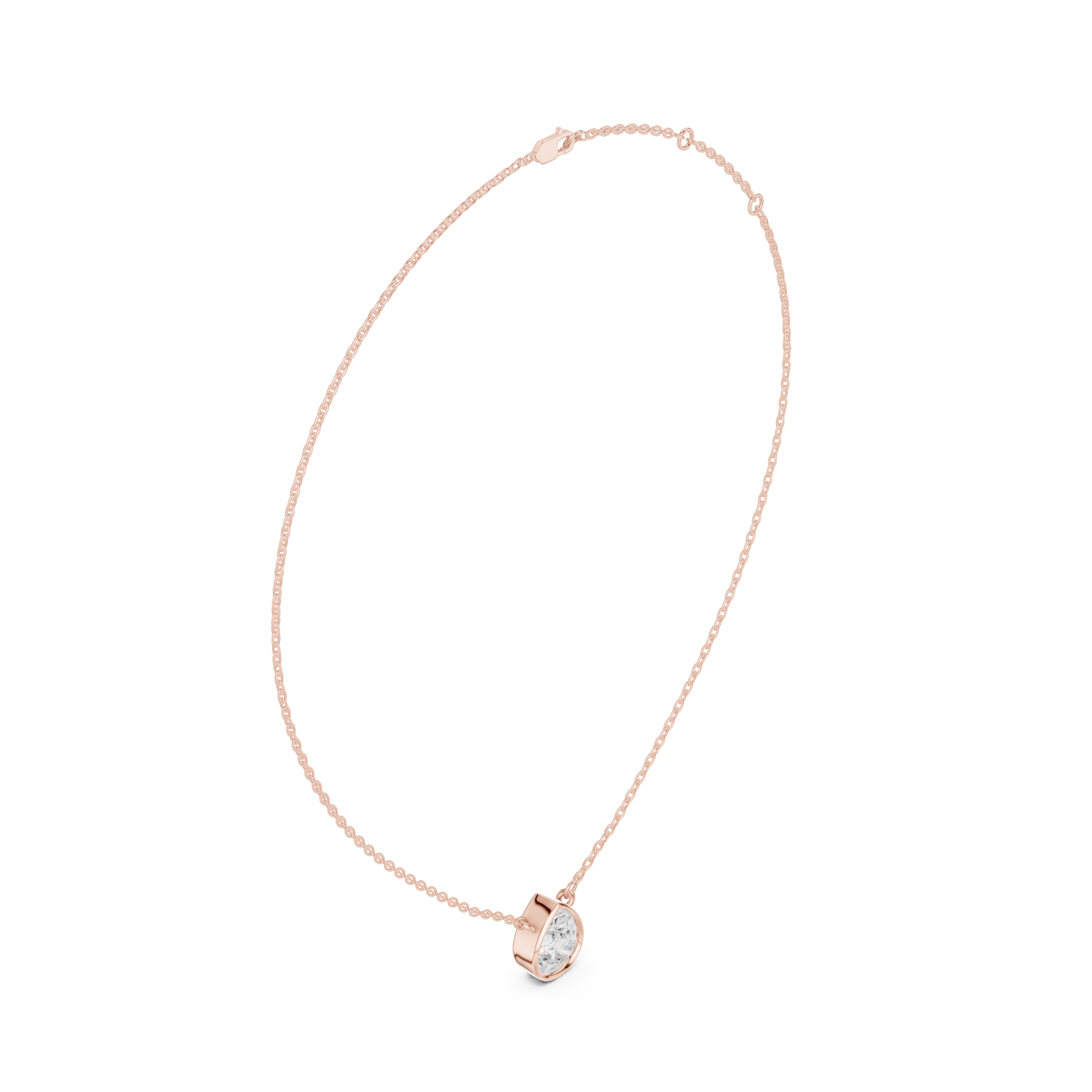 Sparkling Drop Diamond Necklace for luxury look