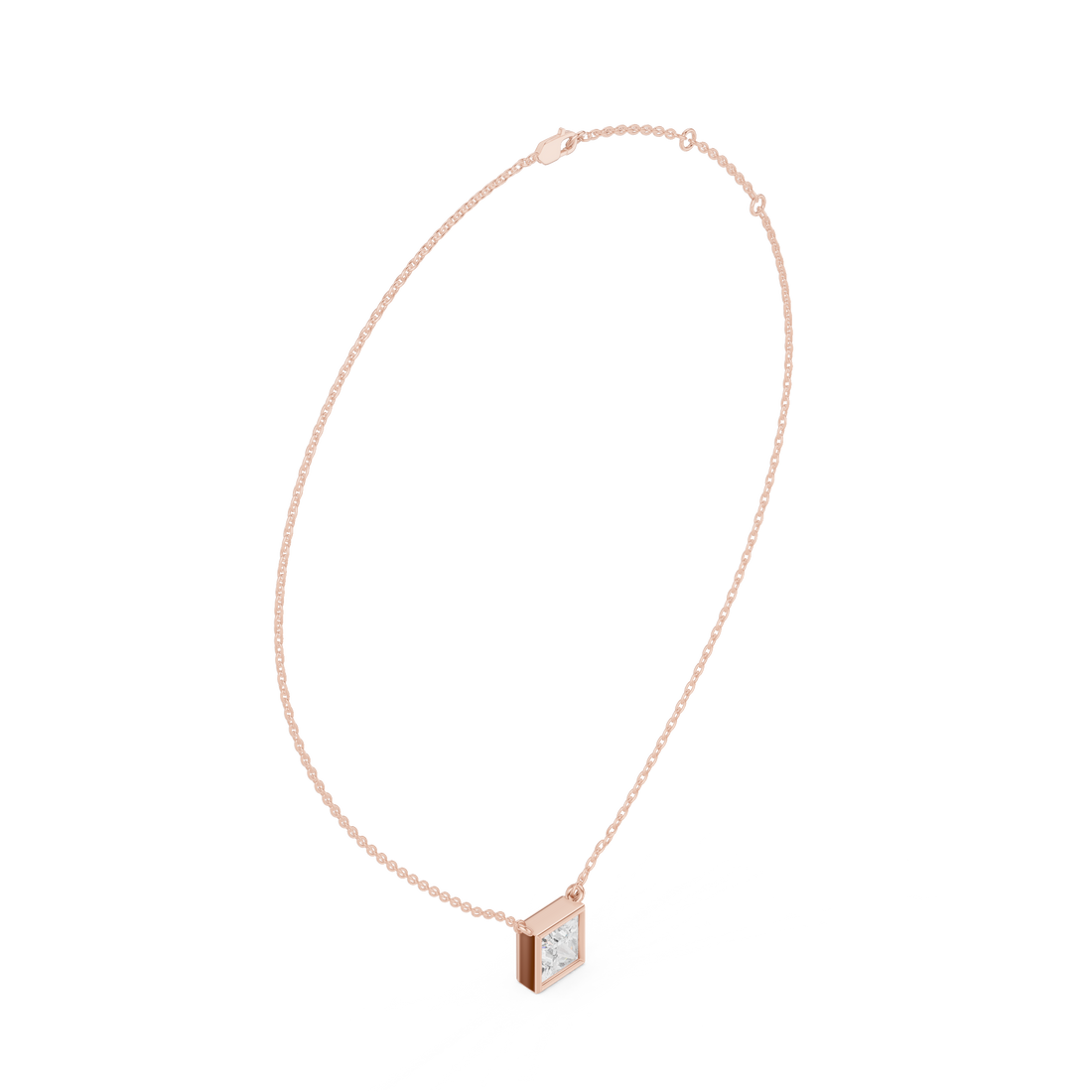 Sparkling Drop Diamond Necklace for luxury look