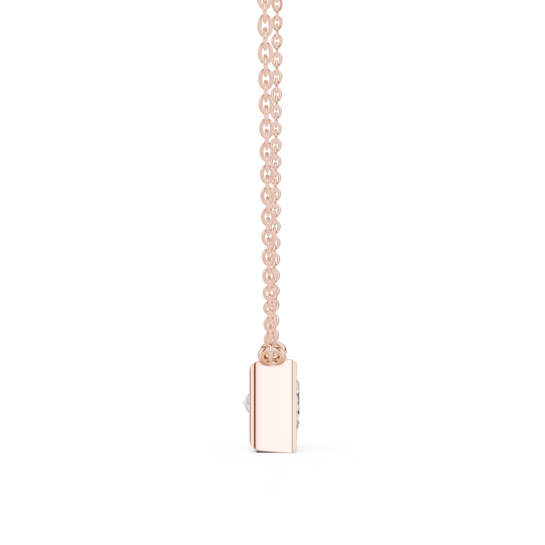 Sparkling CZ Diamond Necklace with high shine