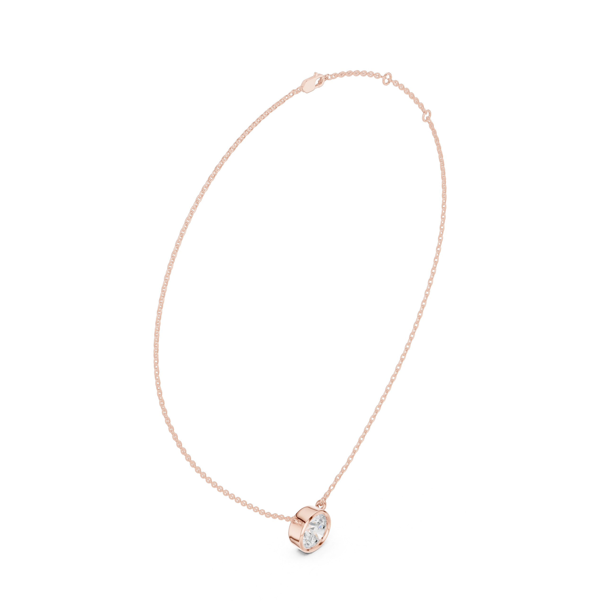 Sparkling Drop Diamond Necklace for luxury look