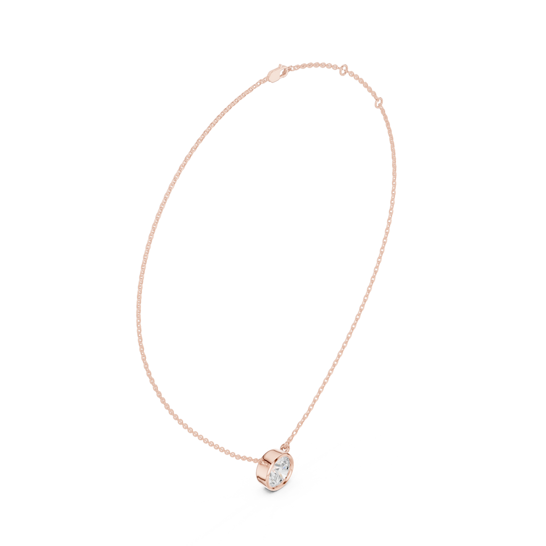 Sparkling Drop Diamond Necklace for luxury look