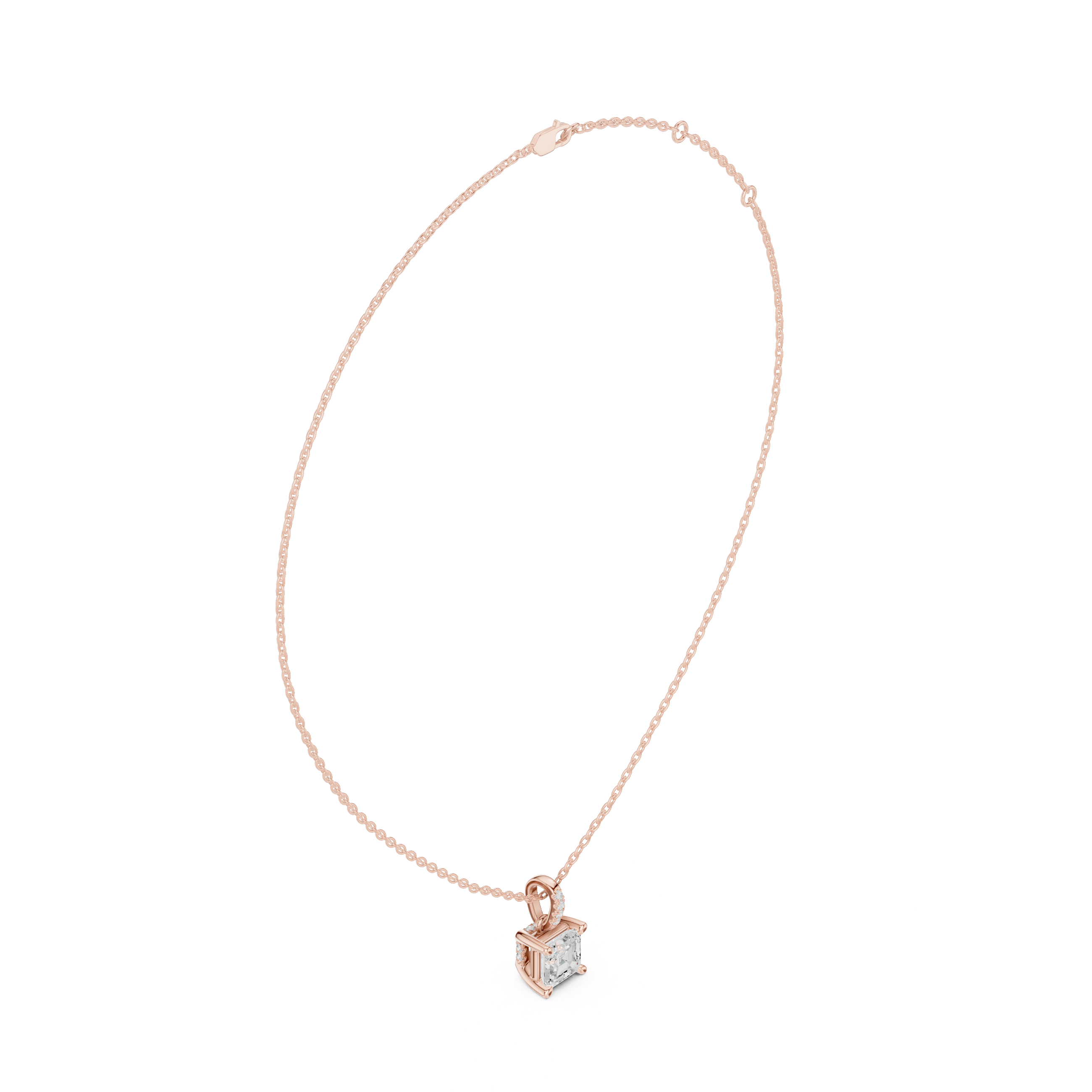 Sparkling Drop Diamond Necklace for luxury look