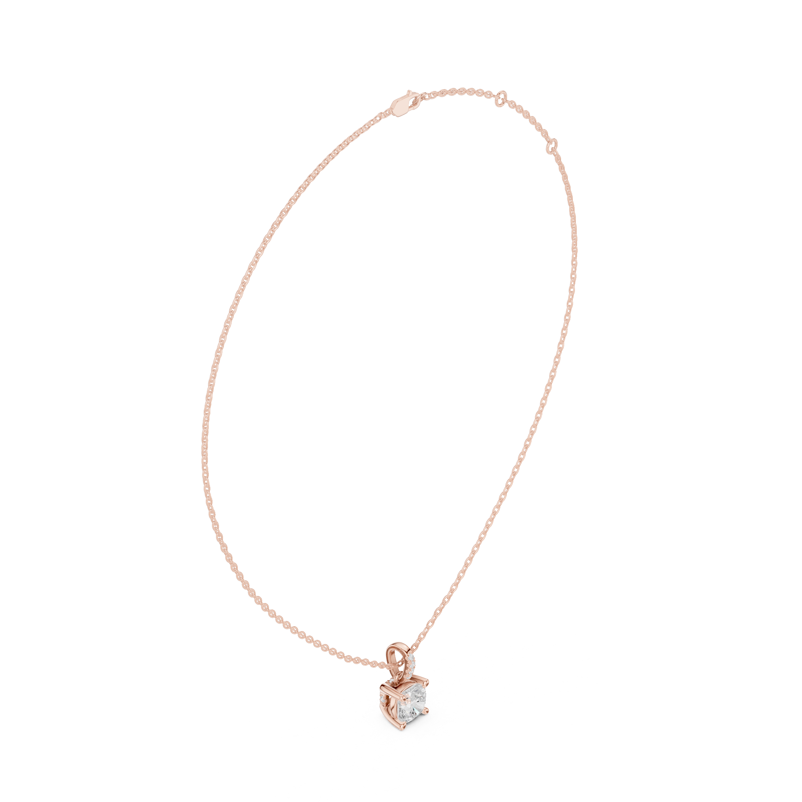 Sparkling Drop Diamond Necklace for luxury look