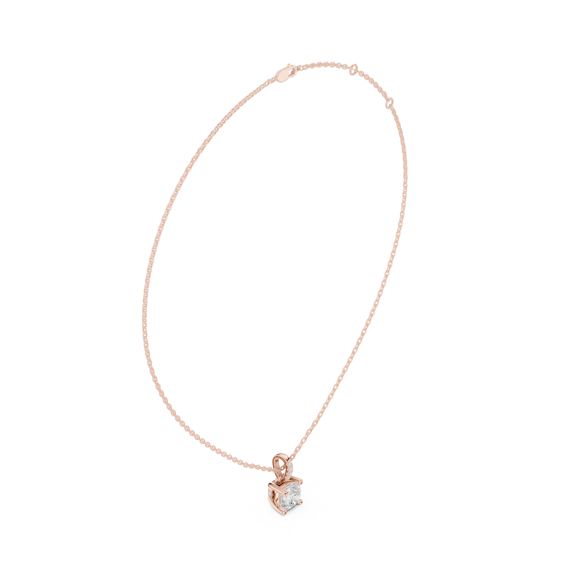 Sparkling Drop Diamond Necklace for luxury look