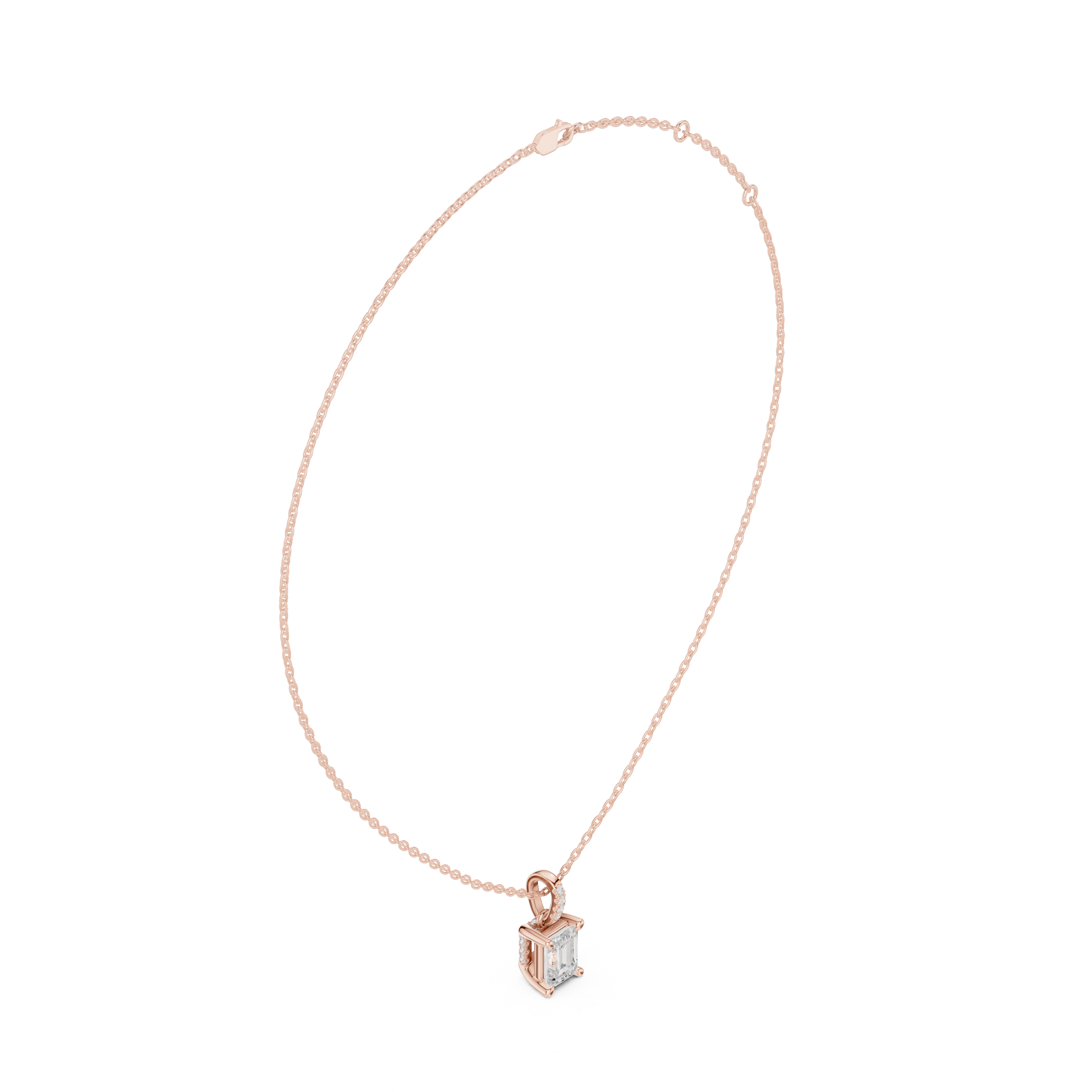 Sparkling Drop Diamond Necklace for luxury look