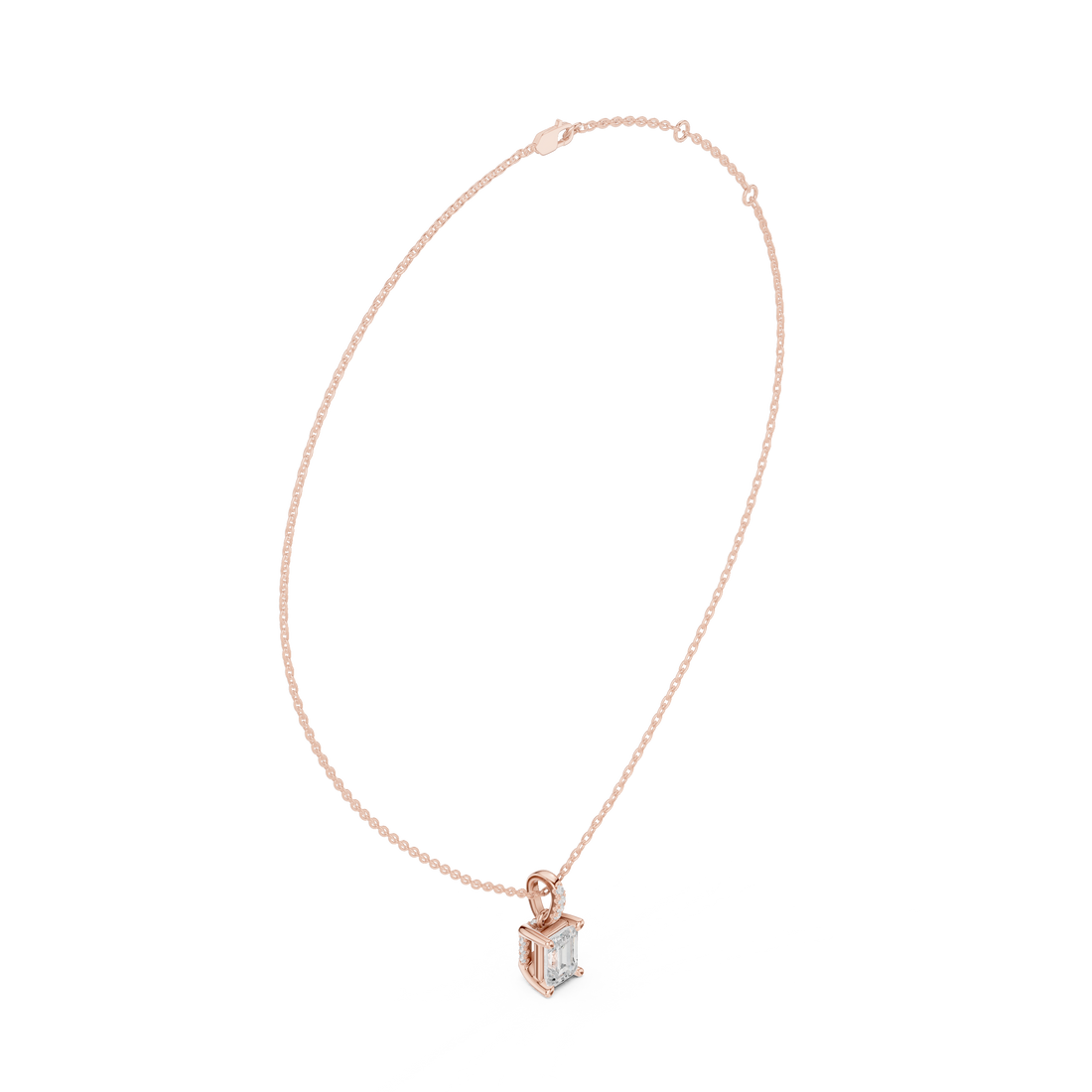 Sparkling Drop Diamond Necklace for luxury look