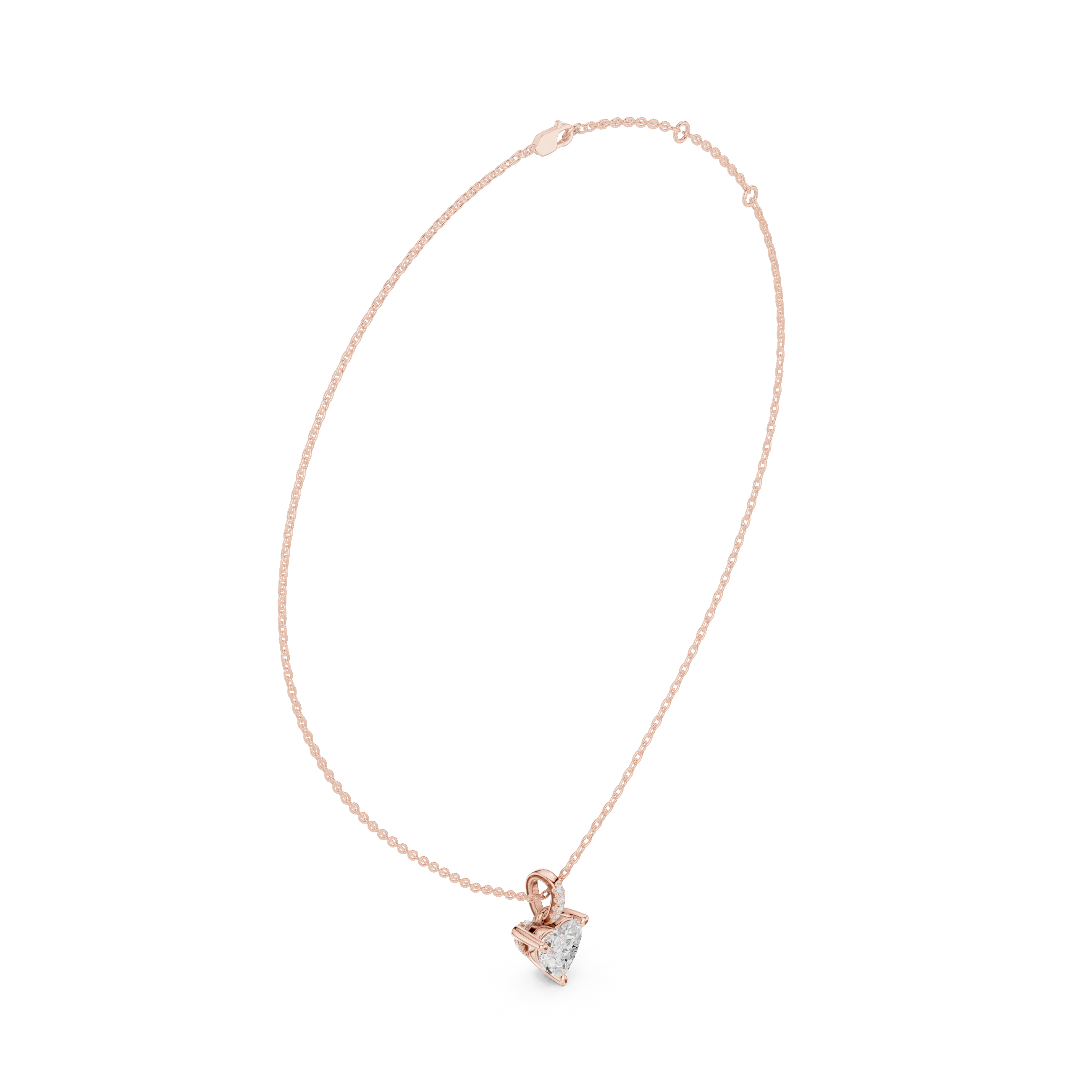 Sparkling Drop Diamond Necklace for luxury look