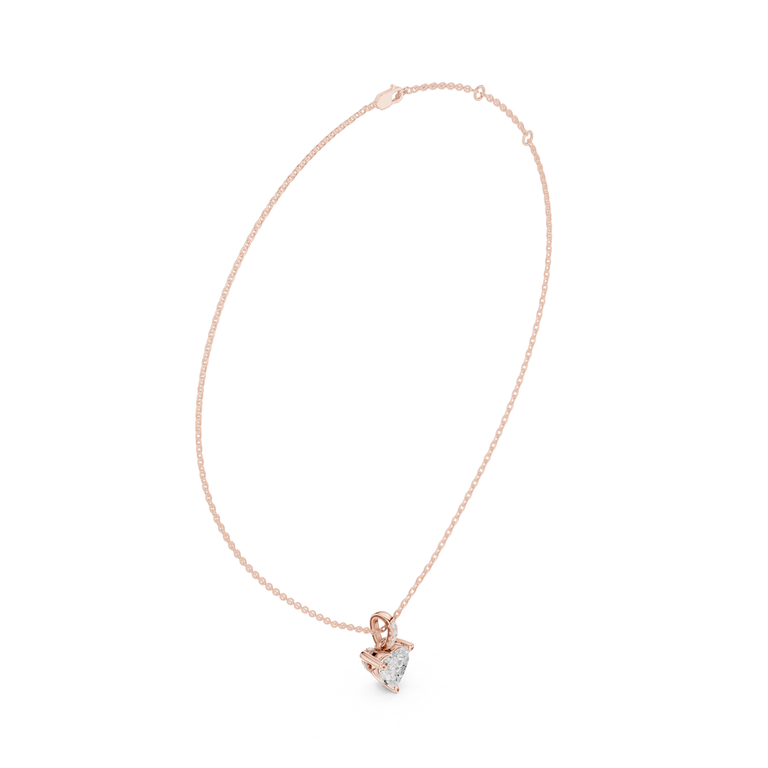 Sparkling Drop Diamond Necklace for luxury look