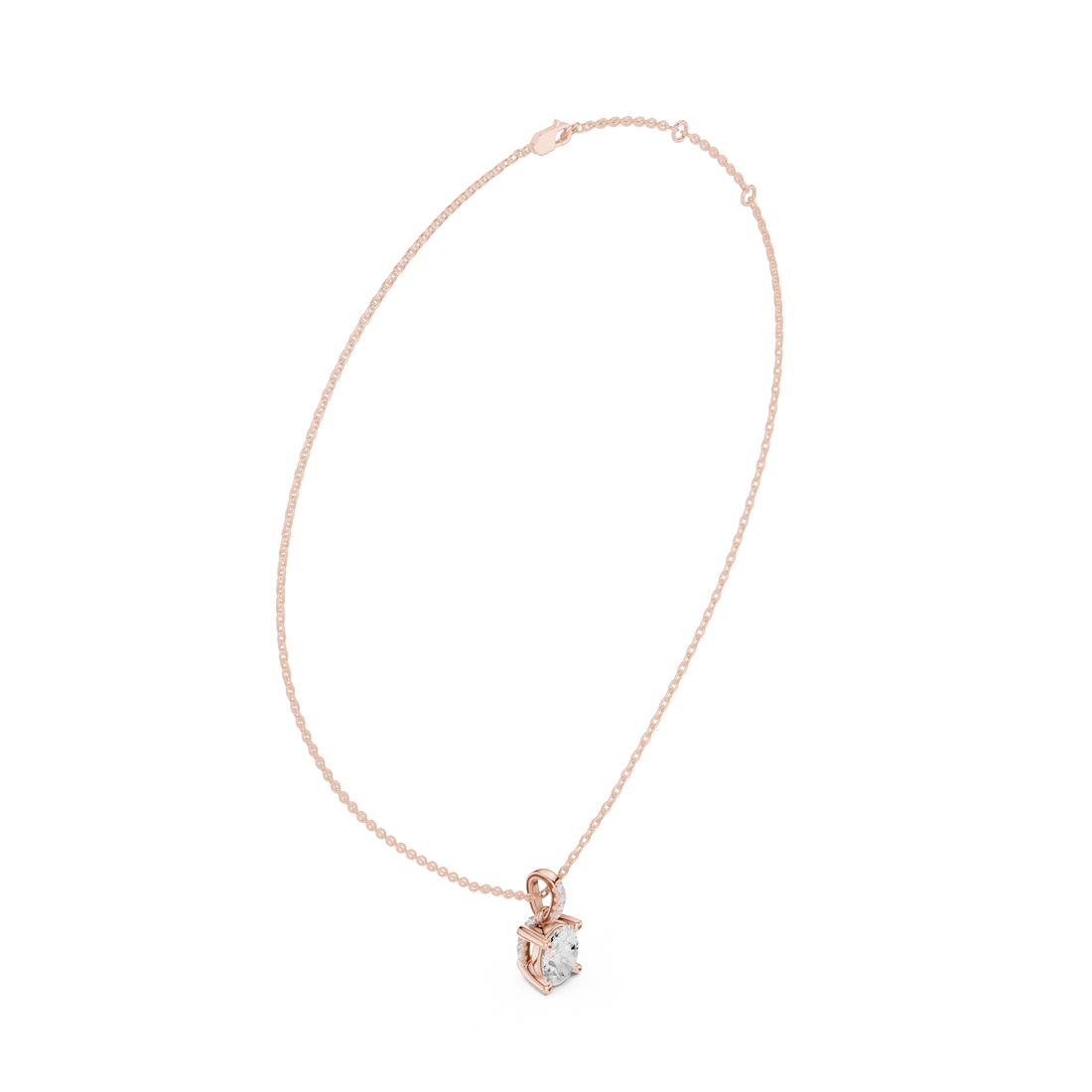 Sparkling Drop Diamond Necklace for luxury look