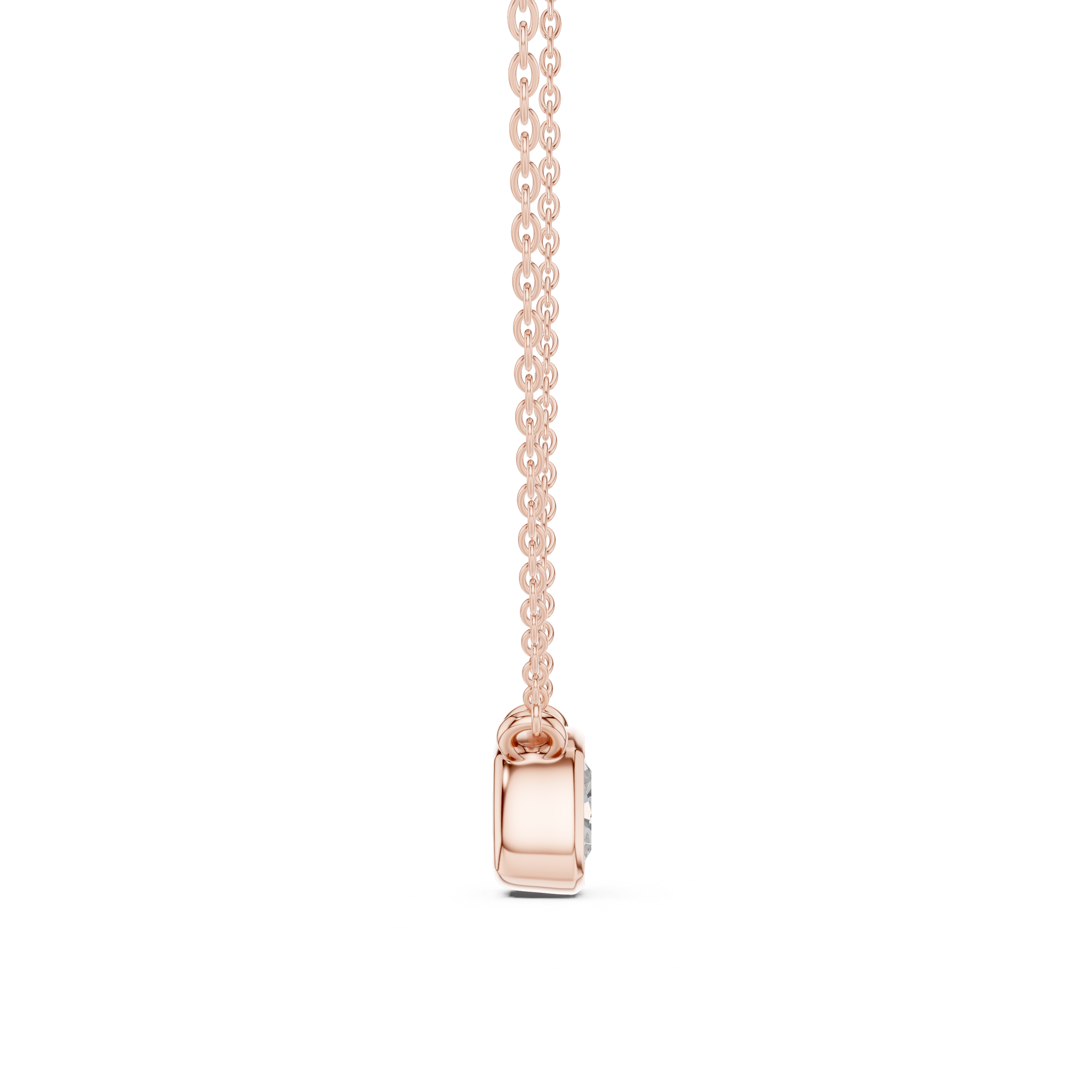 Sparkling CZ Diamond Necklace with high shine