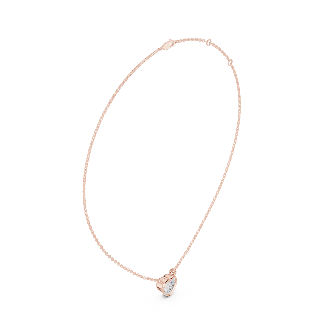 Sparkling Drop Diamond Necklace for luxury look