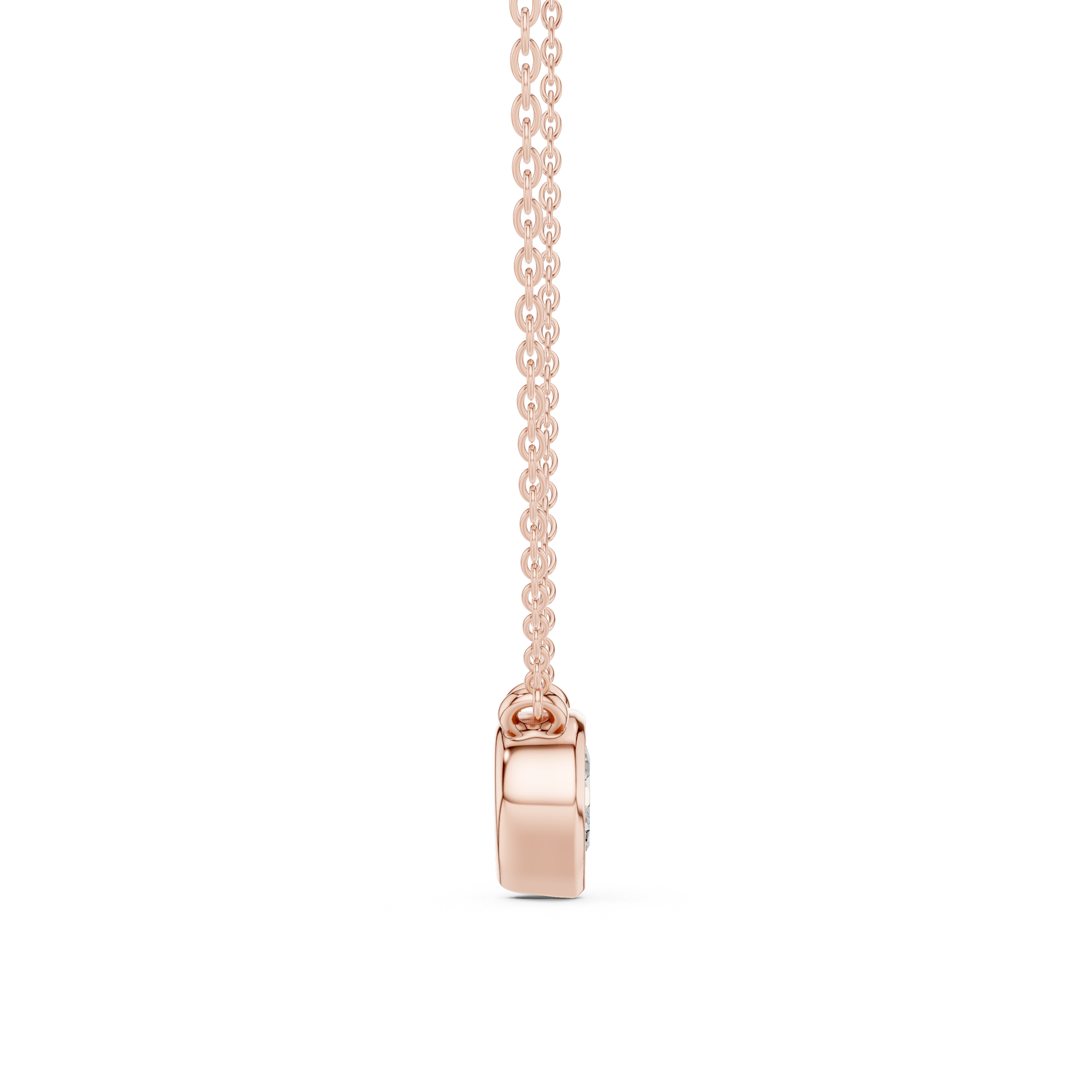 Sparkling CZ Diamond Necklace with high shine