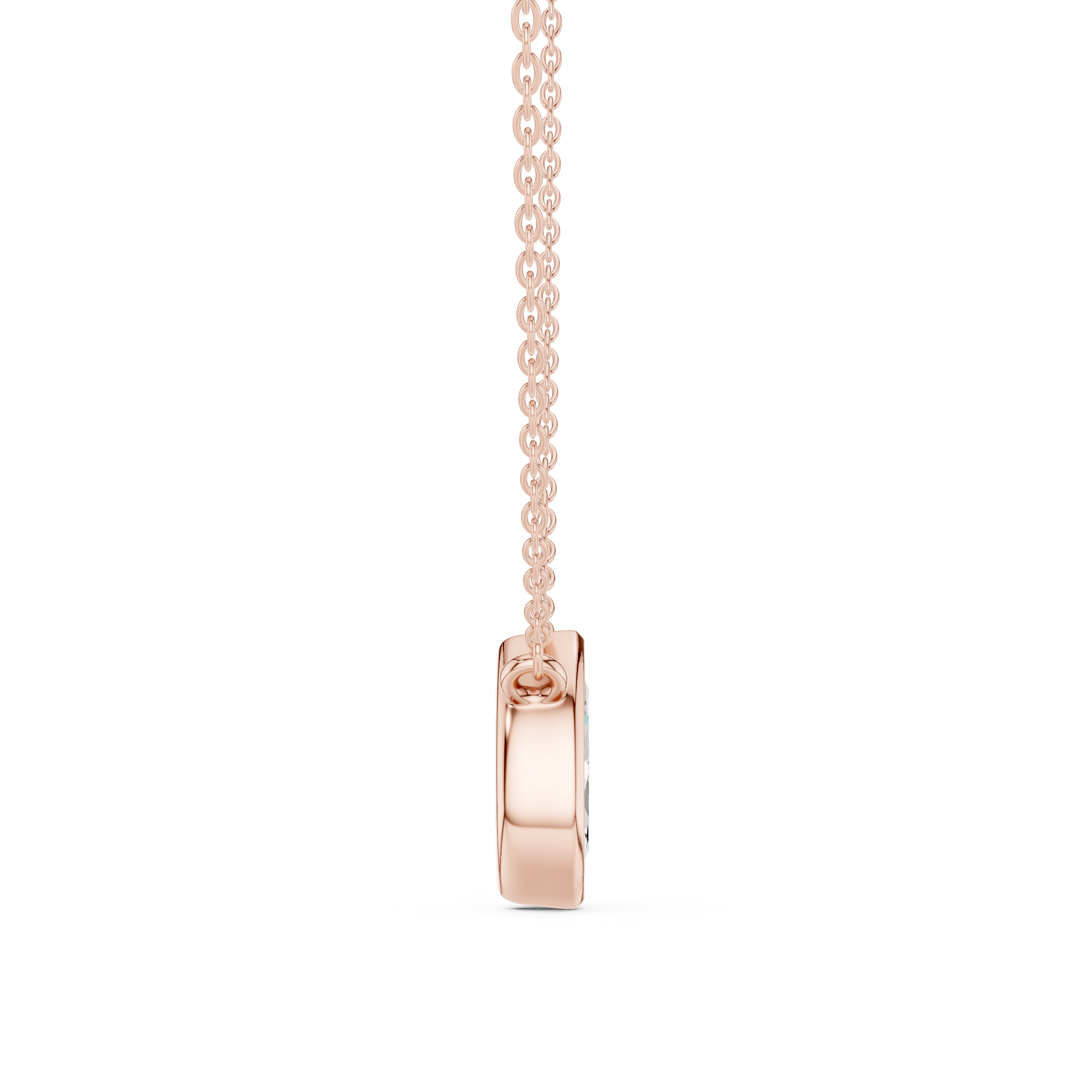 Sparkling CZ Diamond Necklace with high shine