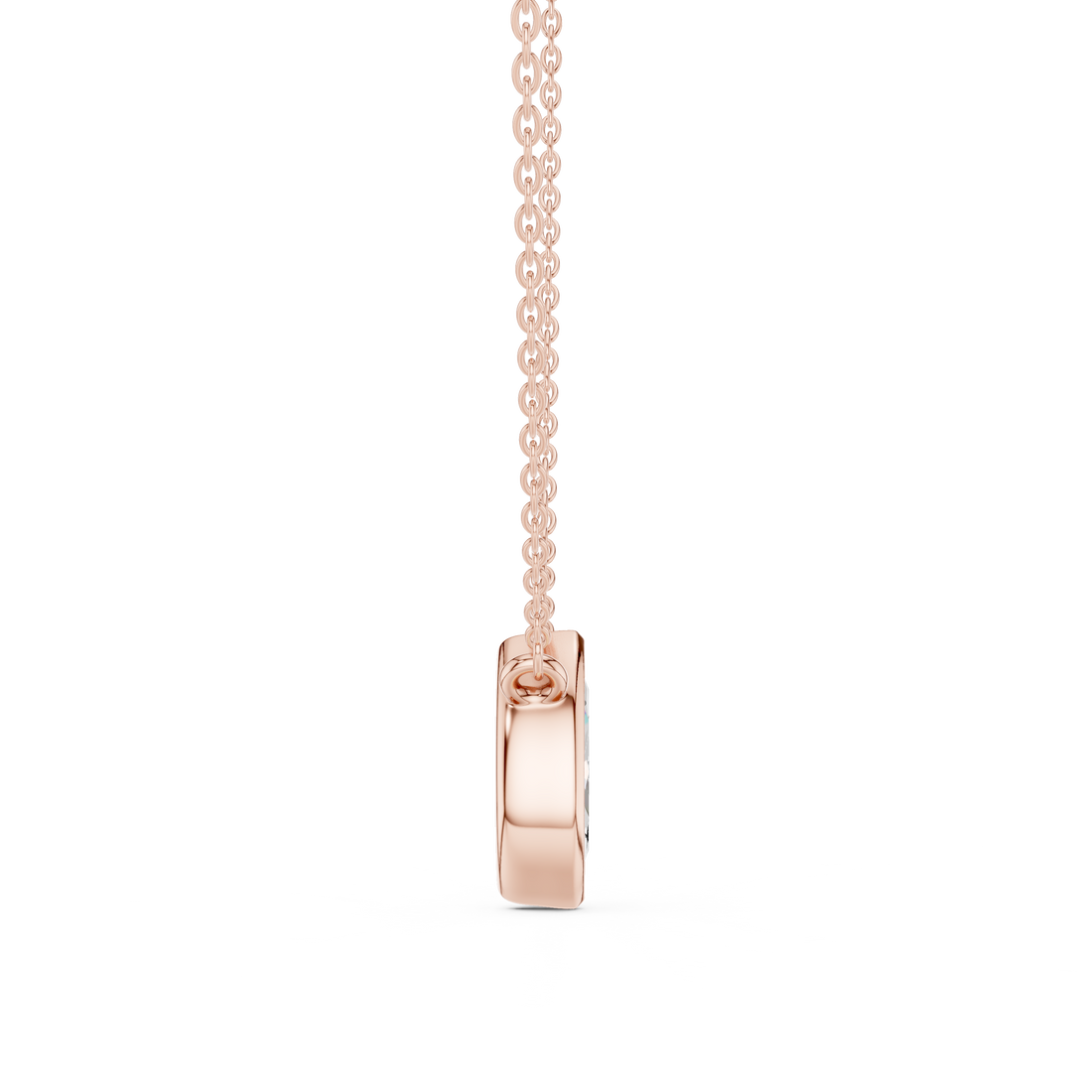 Sparkling CZ Diamond Necklace with high shine