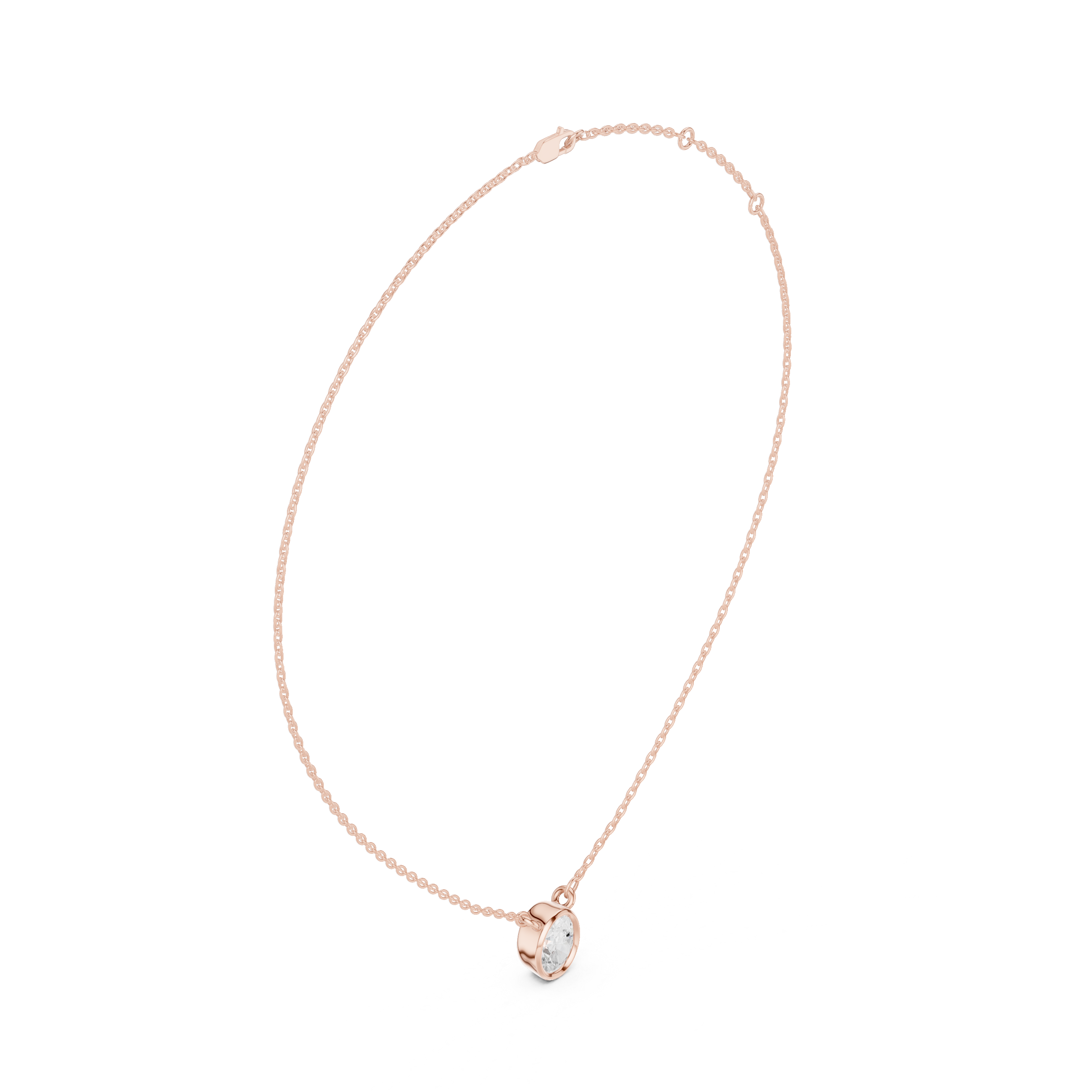 Sparkling Drop Diamond Necklace for luxury look