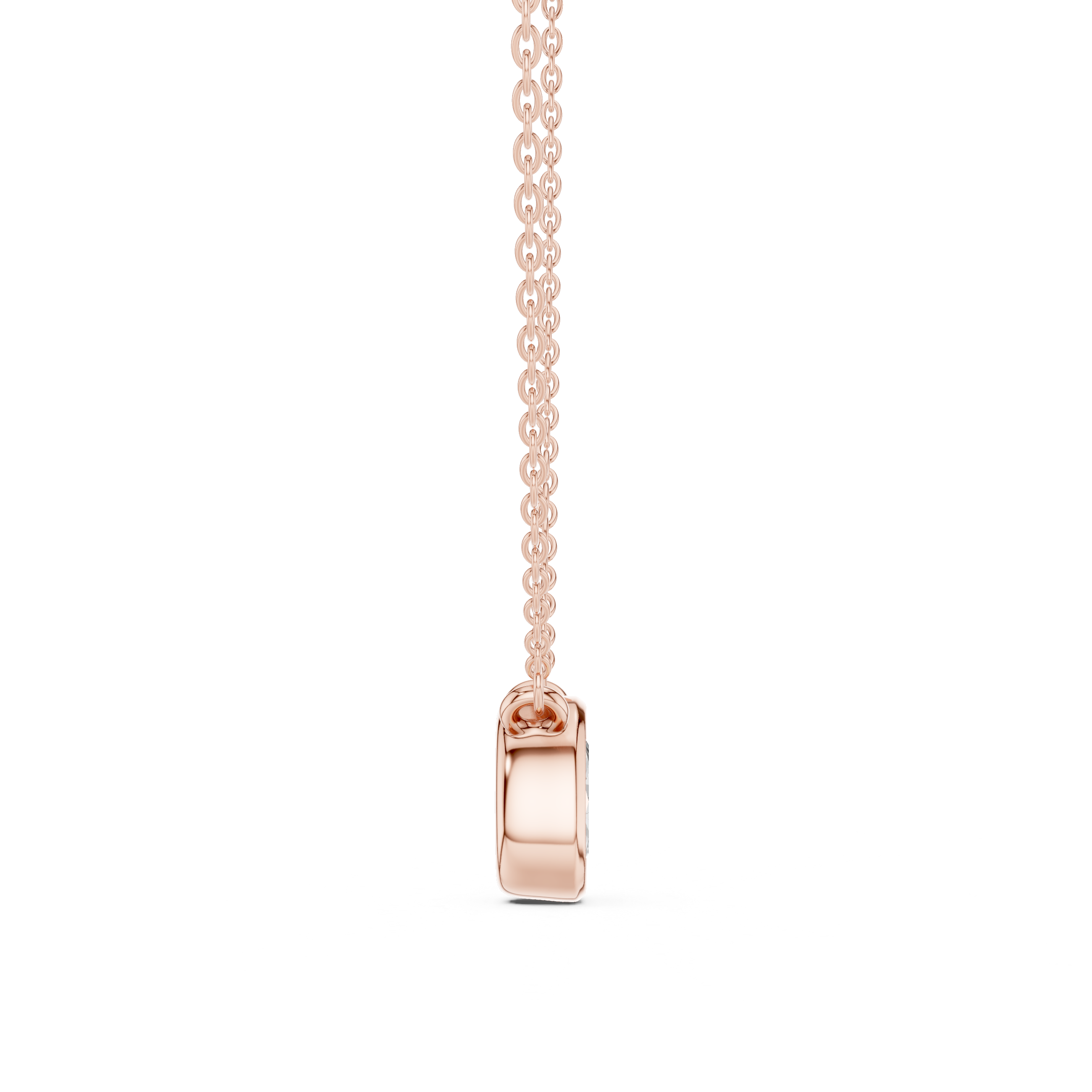 Sparkling CZ Diamond Necklace with high shine