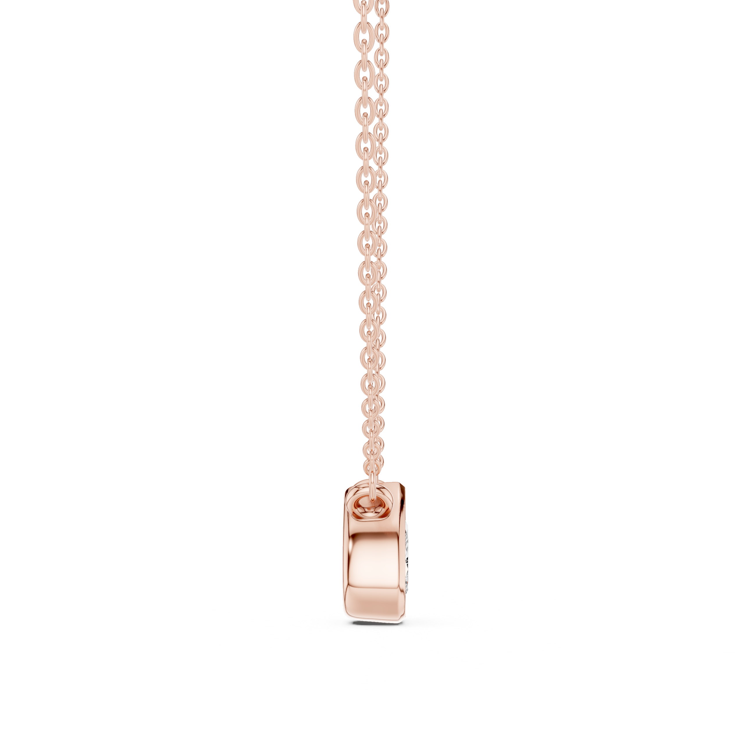 Sparkling CZ Diamond Necklace with high shine