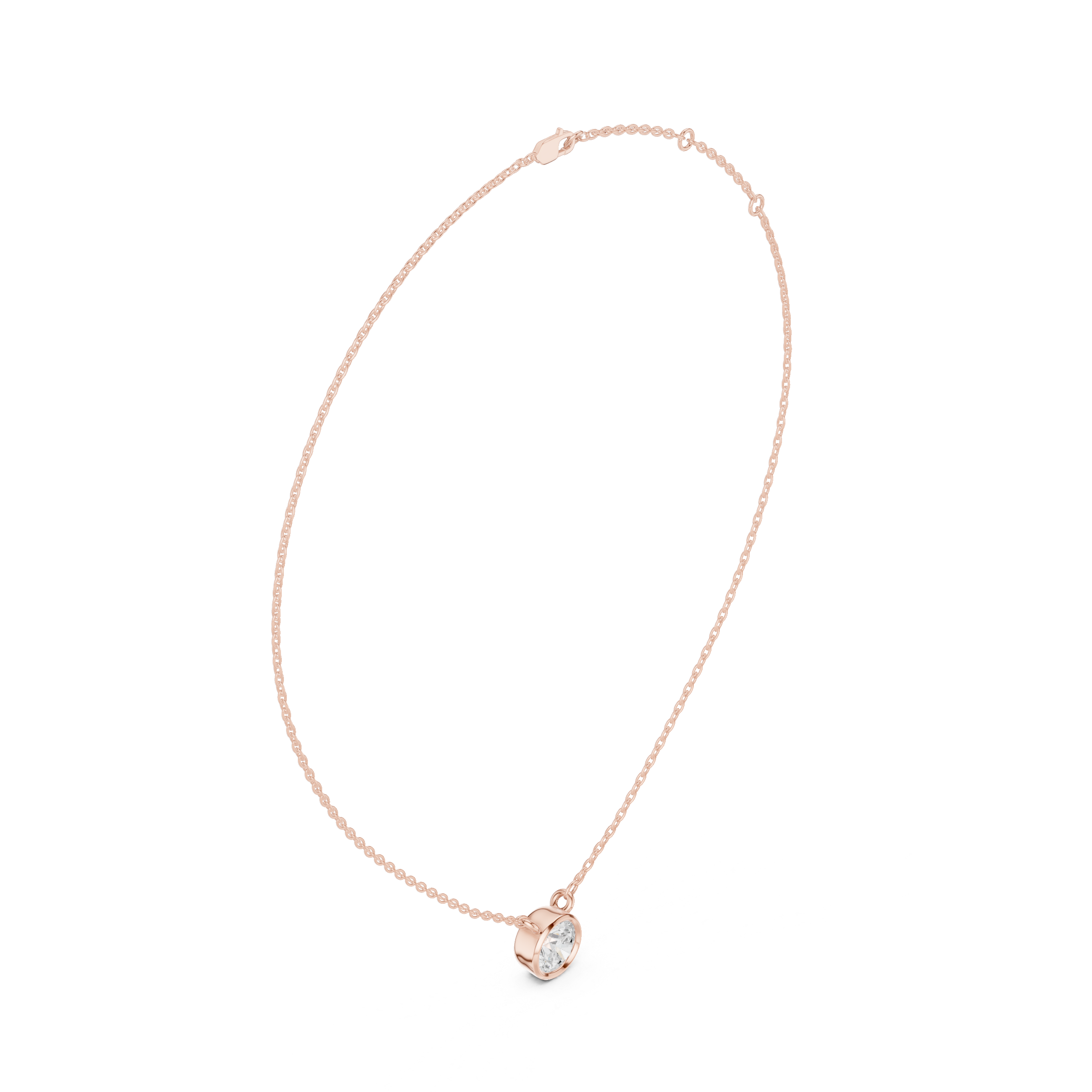 Sparkling Drop Diamond Necklace for luxury look